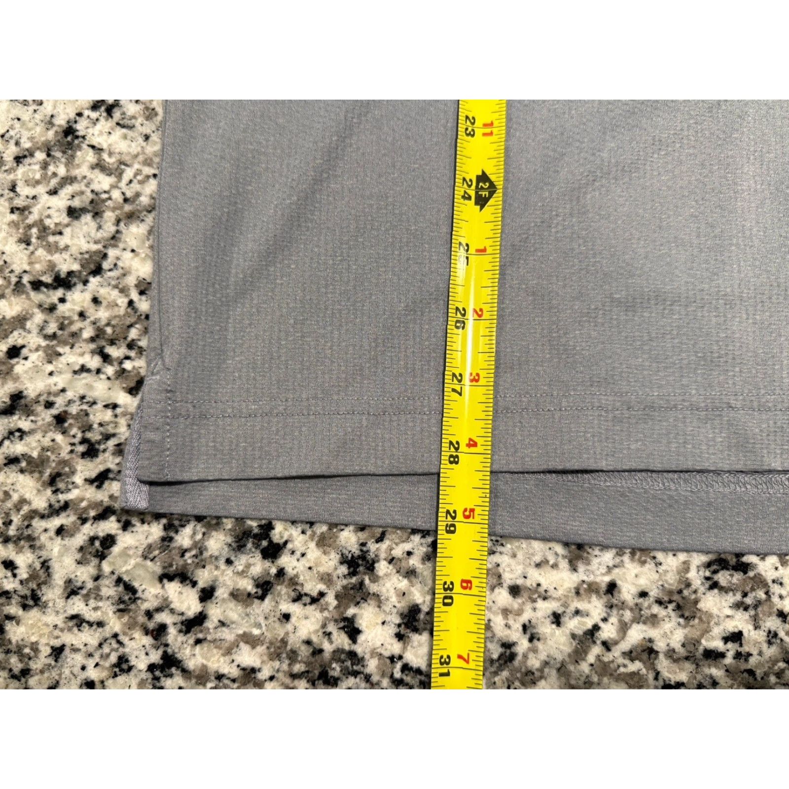 J.Lindeberg J.Lindeberg Mens Golf Shirt M Gray Regular Fit Short Sleeve Polo with Pockets Size US M / EU 48-50 / 2 - 3 Thumbnail