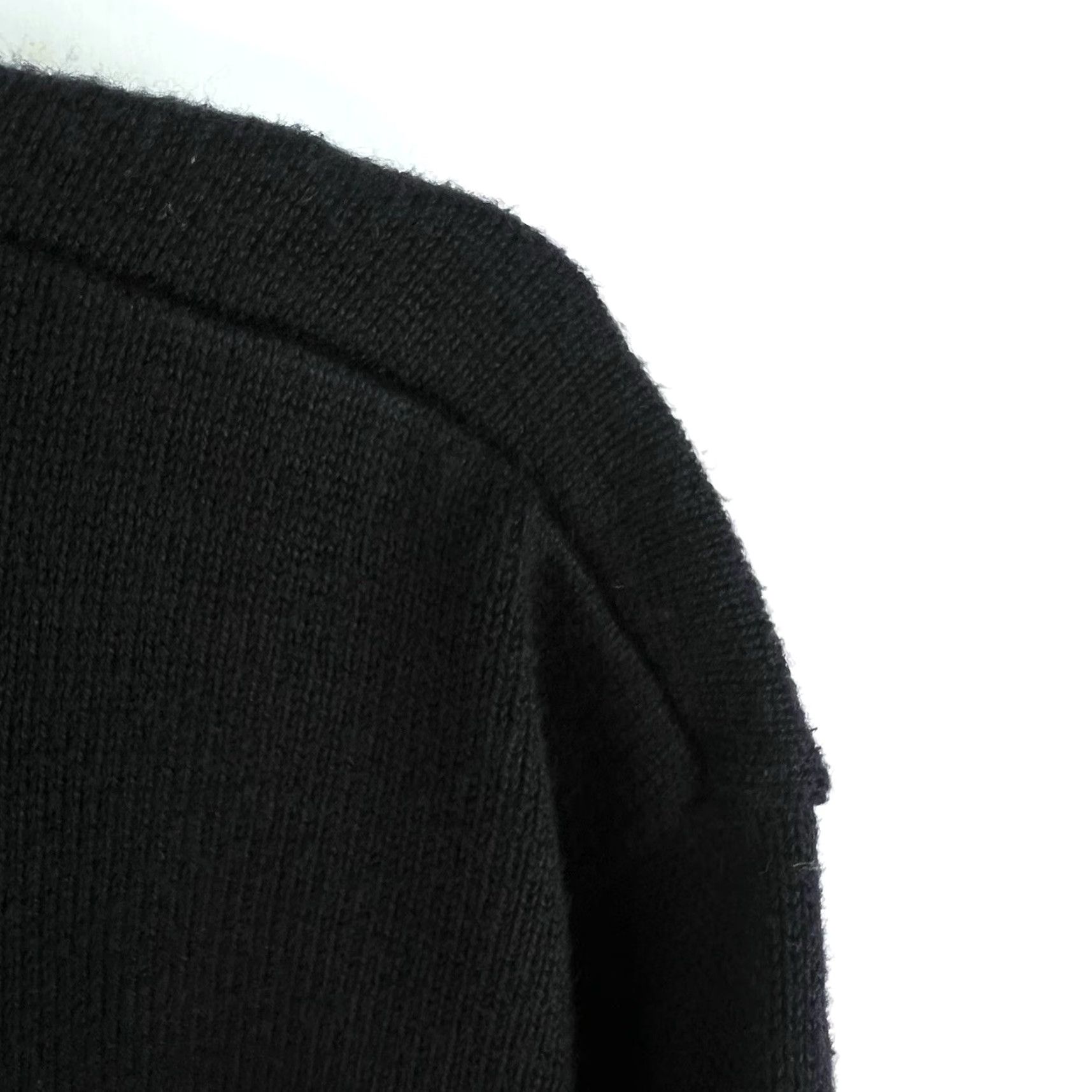 Vintage VINTAGE Yarn Works Pullover Sweater Womens Size L Black Short Sleeve Classic Knit Size L / US 10 / IT 46 - 3 Thumbnail