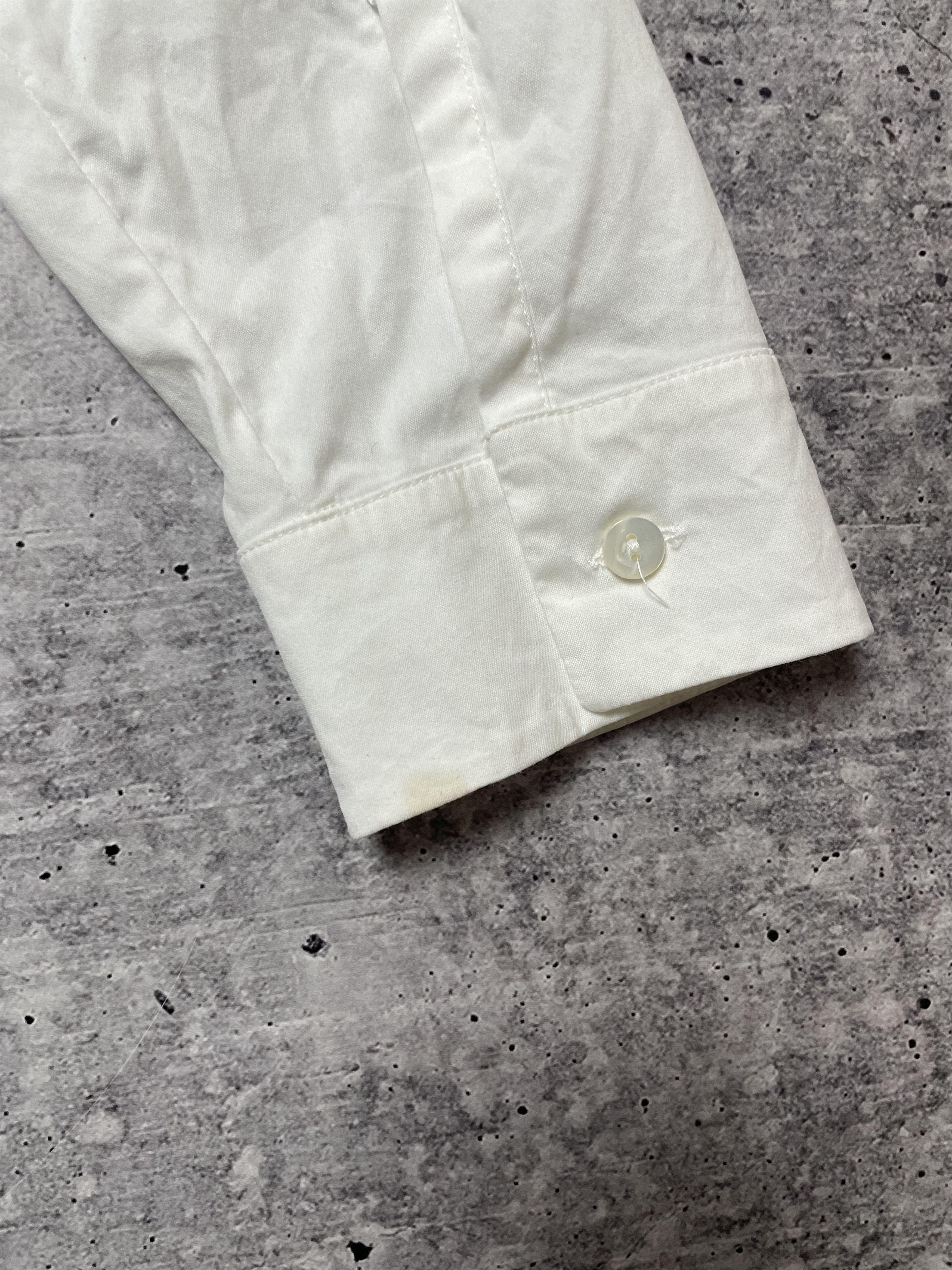 Jil Sander Jil Sander Tailored White Poplin Shirt Made In Italy Size XXS / US 00 / IT 34 - 6 Thumbnail
