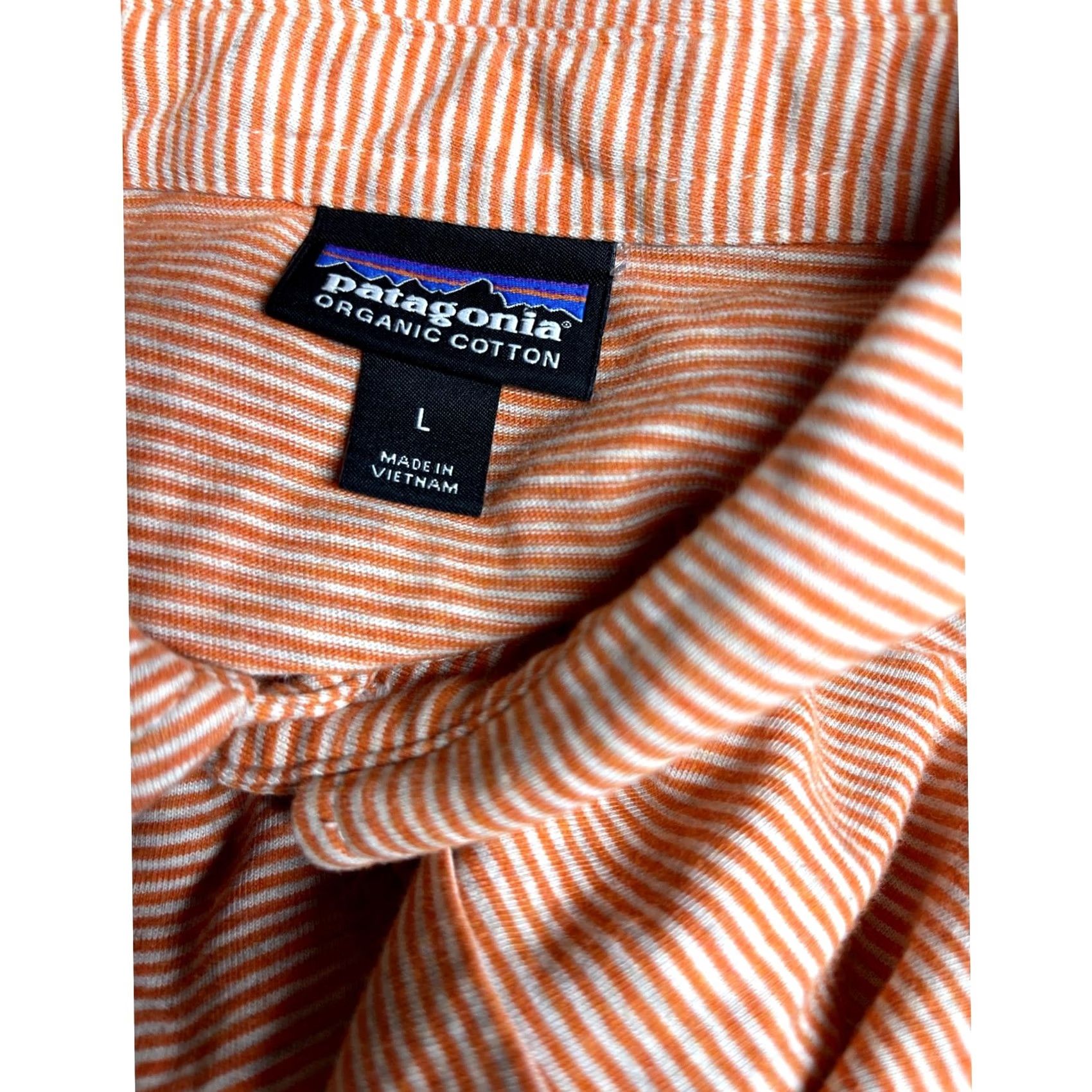Patagonia Patagonia Orange Polo Shirt L Mens Size US L / EU 52-54 / 3 - 5 Thumbnail