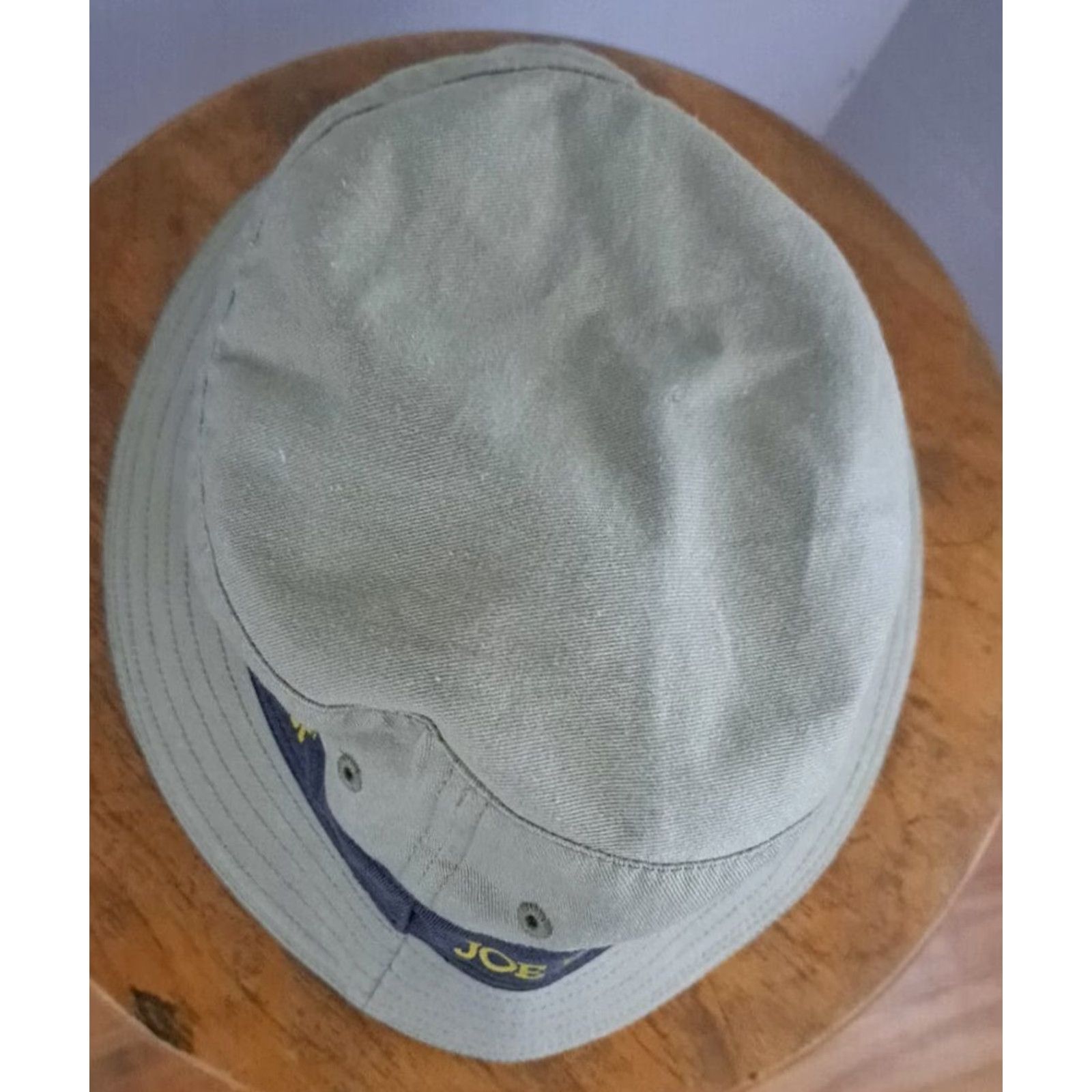 Joe Boxer Joe Boxer Men Hat Fishing Beach Cotton Beige Sample Not for Sale Medium-Large M Fish Size 40R - 2 Thumbnail