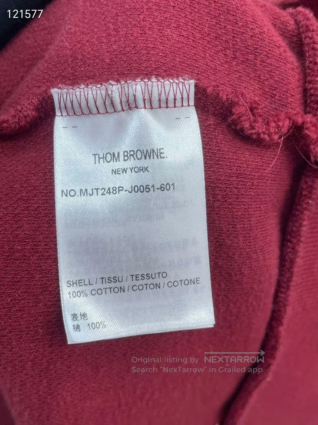 Thom Browne Thom Browne Crewneck Sweatshirt. Size US XL / EU 56 / 4 - 7 Thumbnail