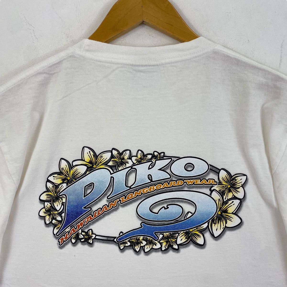 Other Vintage PIKO Hawaiian Longboard Wear Floral Graphic Surf Tee Size US M / EU 48-50 / 2 - 2 Thumbnail