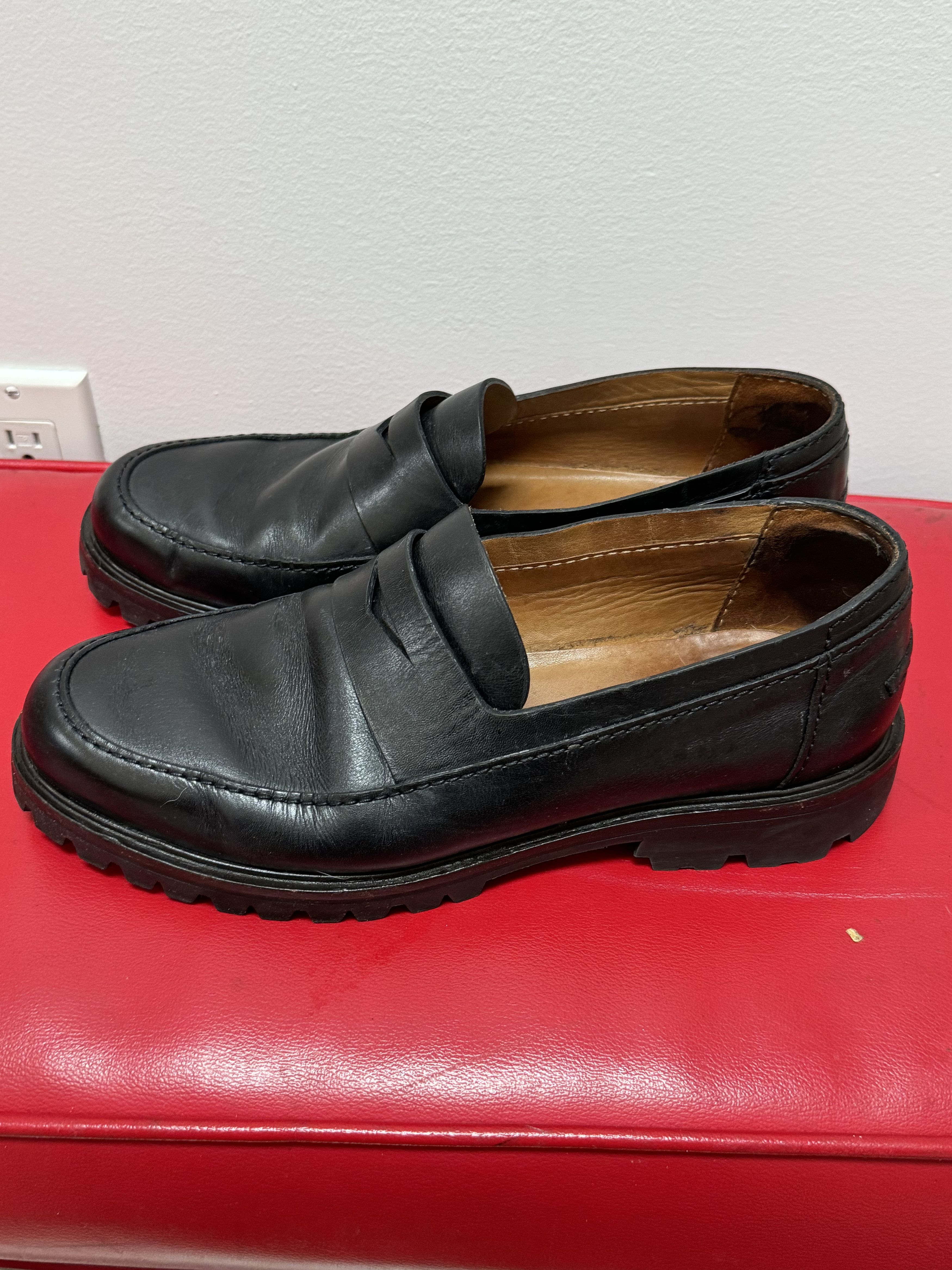 A.P.C. Lugged Penny Loafers w/ Vibram sole Size US 10.5 / EU 43-44 - 4 Thumbnail