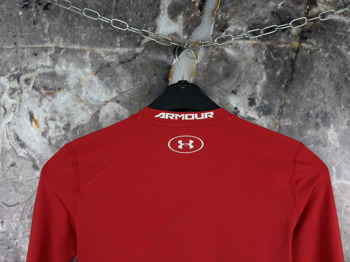 Under Armour Under Armour Men’s Compression Long Sleeve Shirt Red Size M Size US M / EU 48-50 / 2 - 11 Thumbnail