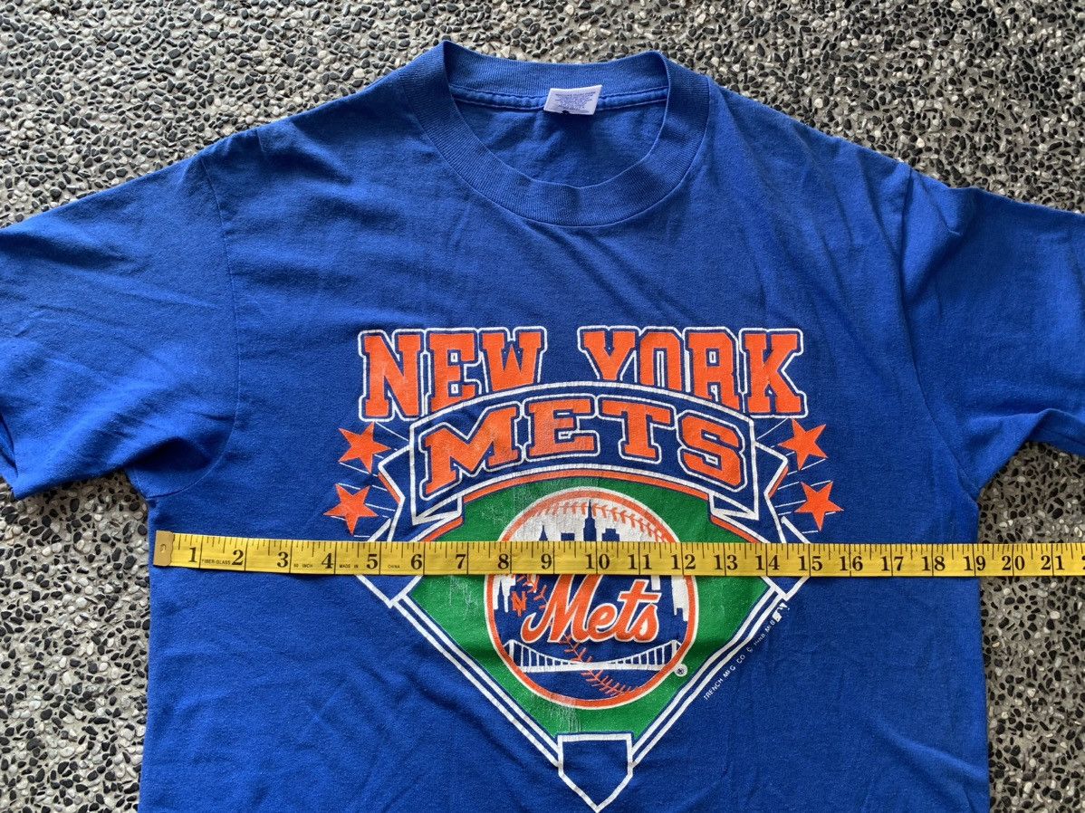 MLB × Vintage Vintage 80s New York Mets MLB Team T shirt Size US M / EU 48-50 / 2 - 9 Thumbnail