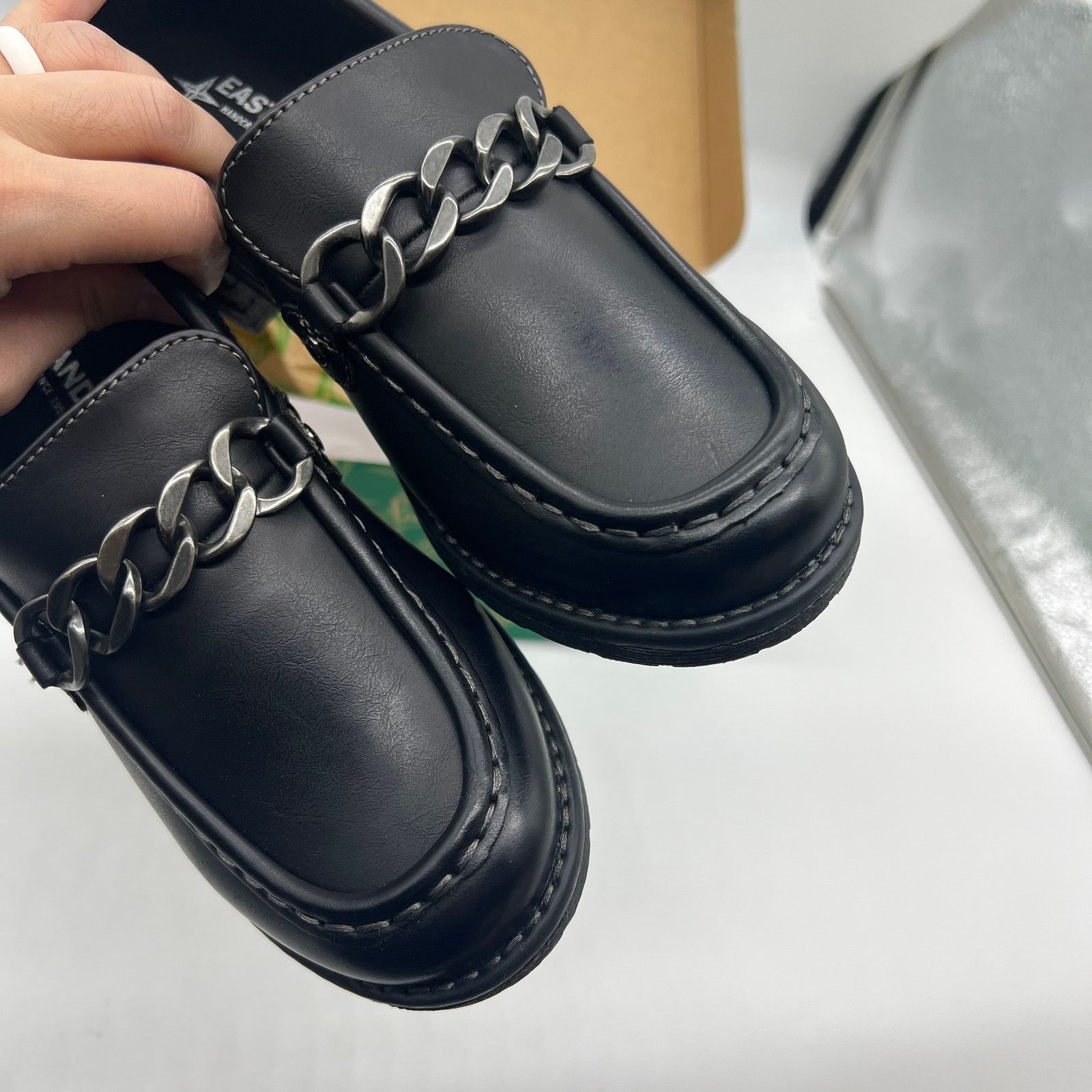 Other Eastland Women's Nora Slip On Loafer Black Size 7 Wide Size US 7 / IT 37 - 3 Thumbnail