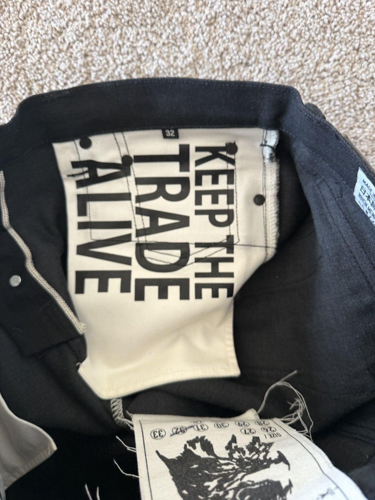 Rogue Territory Rogue Territory - Stanton Stealth Selvedge Denim 15.25oz 32 Size US 32 / EU 48 - 5 Thumbnail
