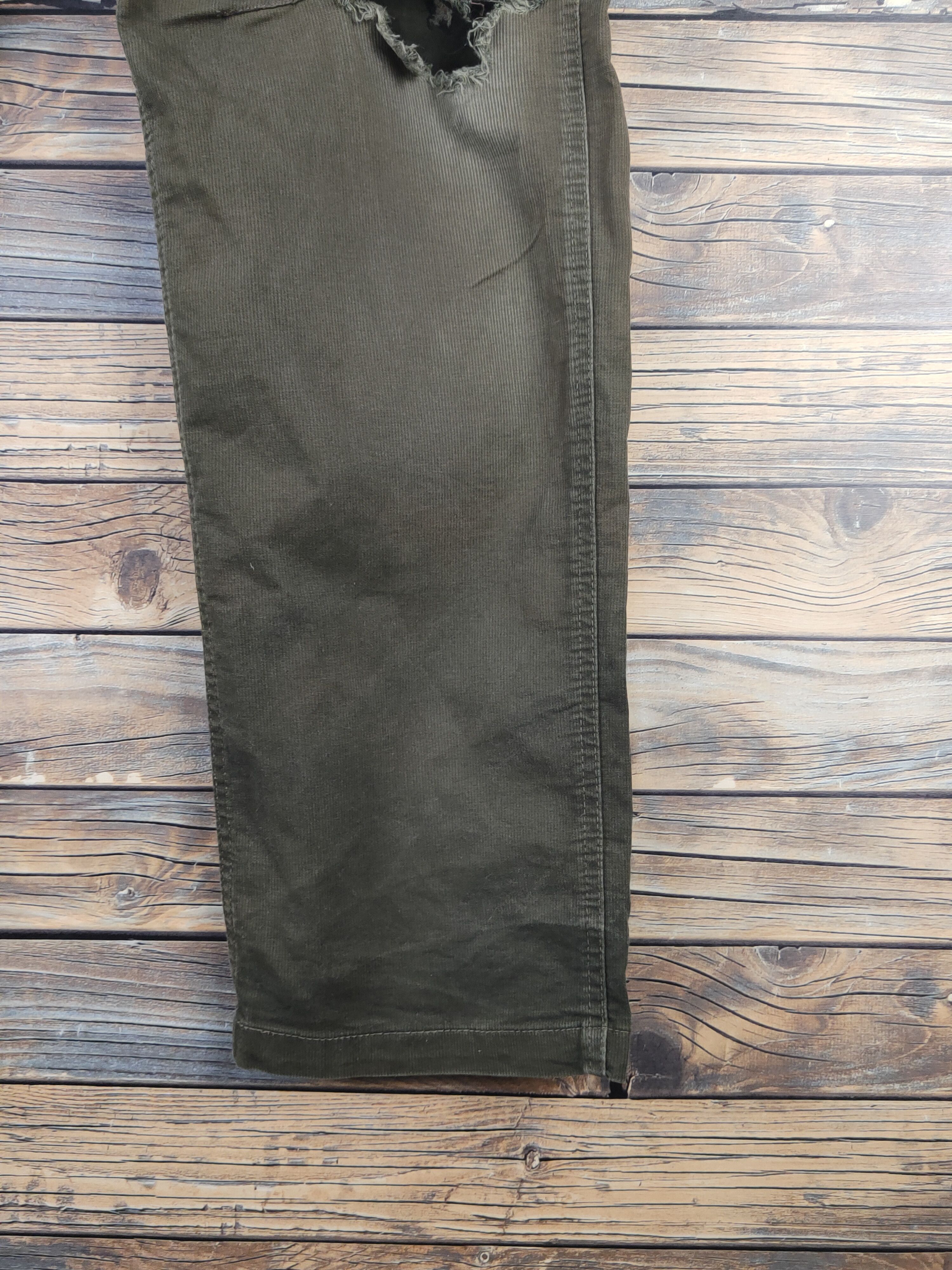Japanese Brand Geride Olive Multipocket Tactical Cargo Pants #W2264 Size US 38 / EU 54 - 6 Thumbnail