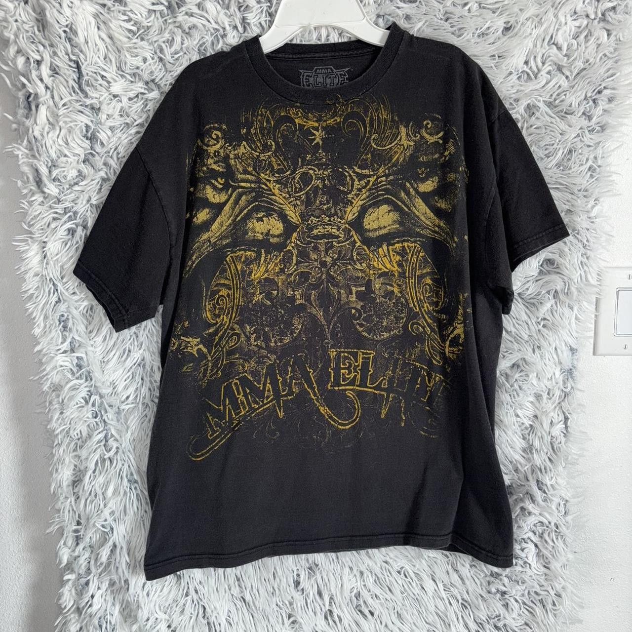 Other Y2K MMA Elite black and gold shirt men's size L Size US L / EU 52-54 / 3 - 1 Thumbnail