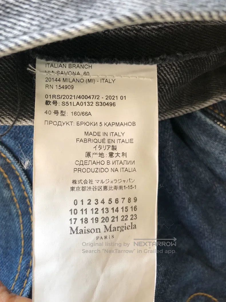 Maison Margiela Maison Margiela Stitched jeans Size 26" / US 2 / IT 38 - 6 Thumbnail