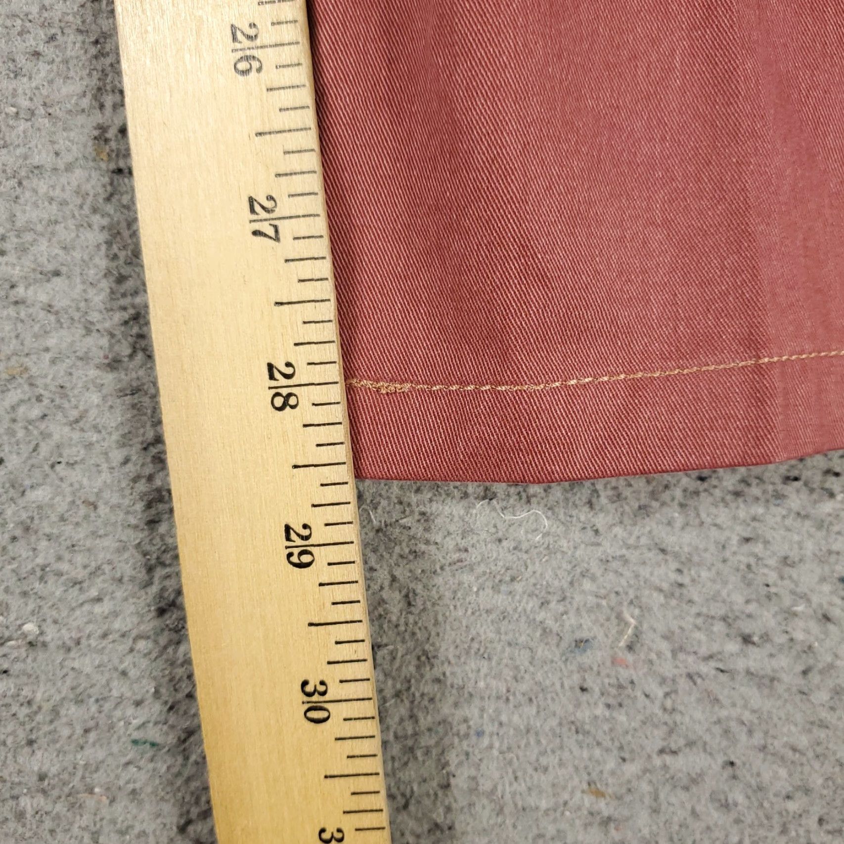Vintage Meyer Pants Mens Size 31x29 Red Flat Front Casual Trousers Chino Size US 31 - 5 Thumbnail