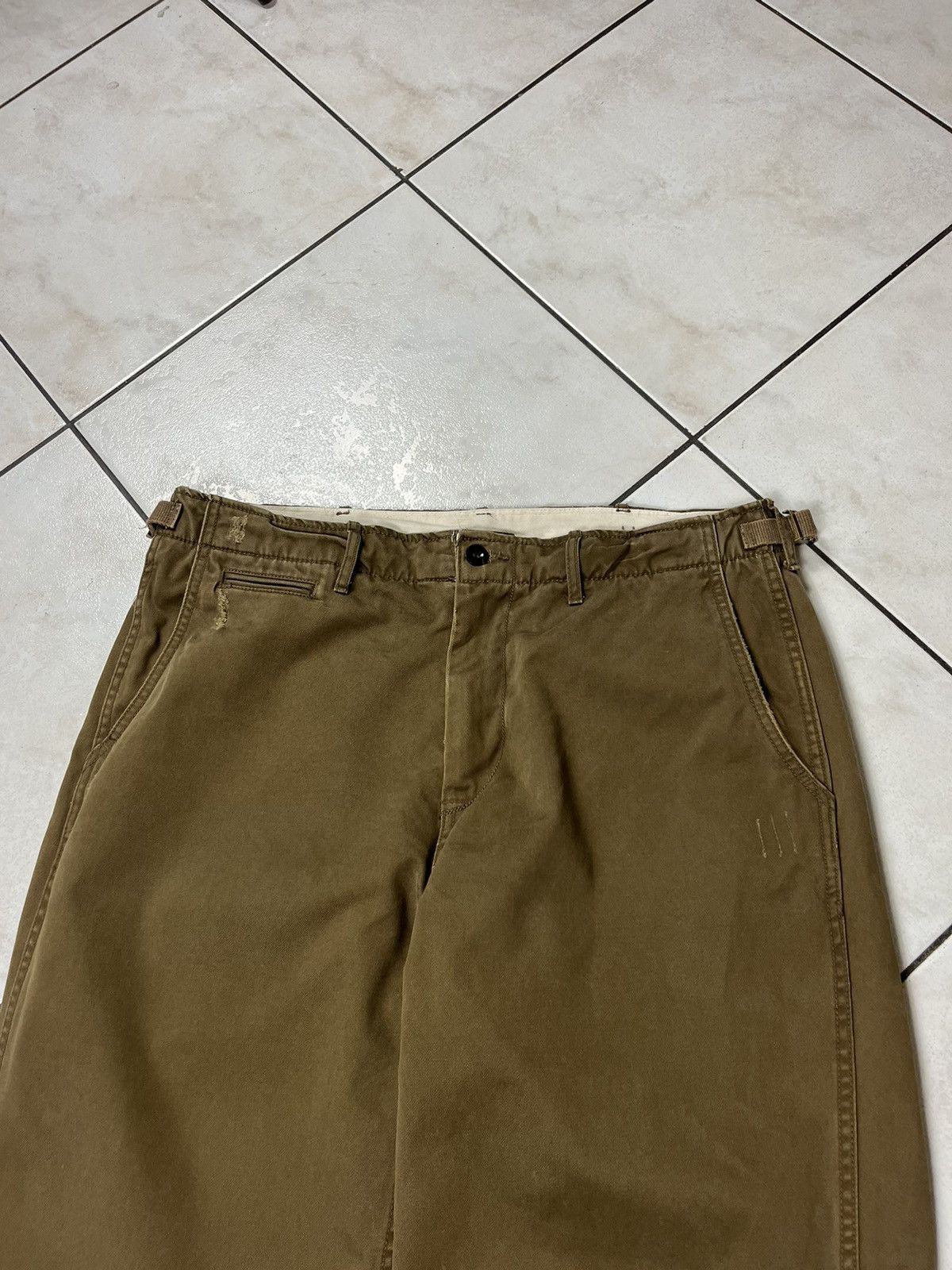 Polo Ralph Lauren × Vintage Vintage Polo Ralph Lauren classic distressed pants trousers Size US 34 / EU 50 - 3 Thumbnail