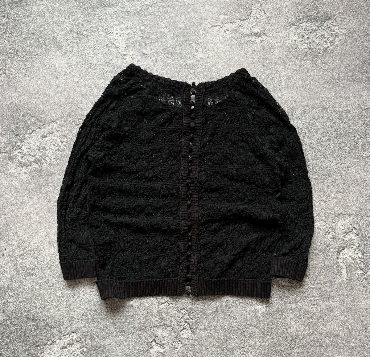 Isabel Marant × Isabel Marant Etoile × Vintage Isabel Marant 1 black mesh knitwear sweater long sleeve Size S / US 4 / IT 40 - 11 Thumbnail
