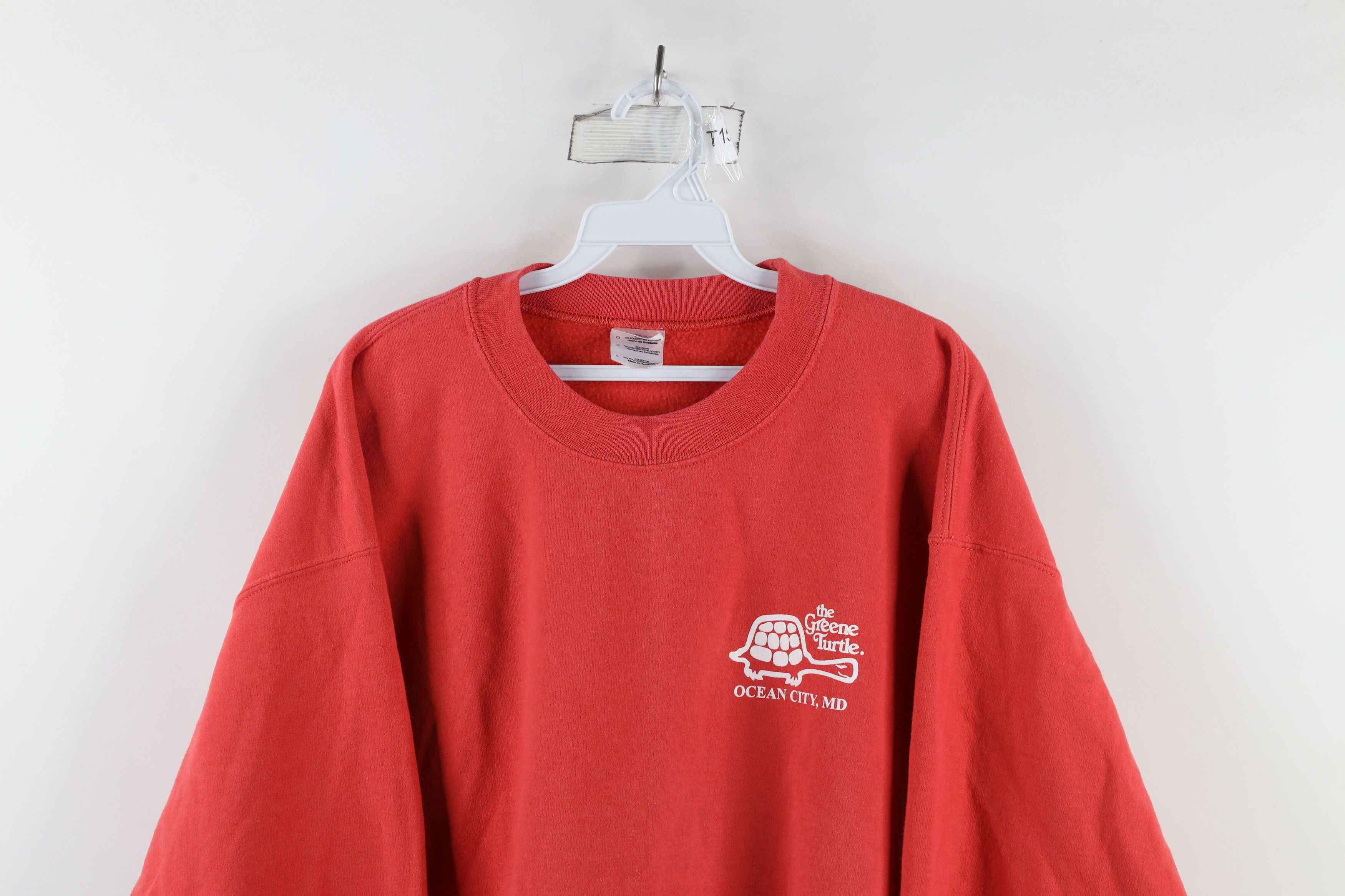 Vintage Vintage Out The Green Turtle Sports Bar Sweatshirt Salmon Size US L / EU 52-54 / 3 - 2 Thumbnail
