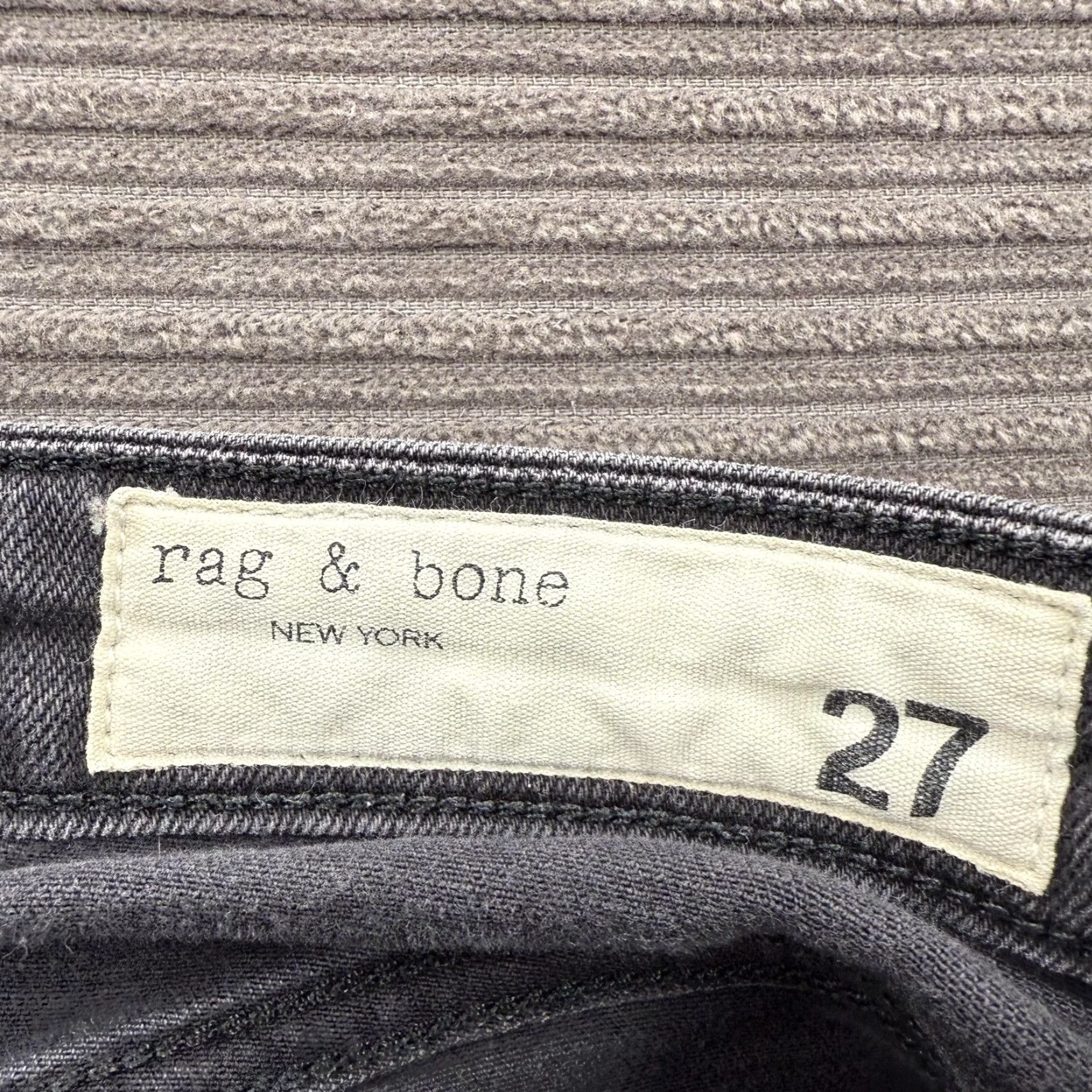 Rag & Bone rag & bone Jeans Womens 27 Gray Nina High Rise Ankle Skinny WYTHE Stretch Denim Size 27" / US 4 / IT 40 - 3 Thumbnail