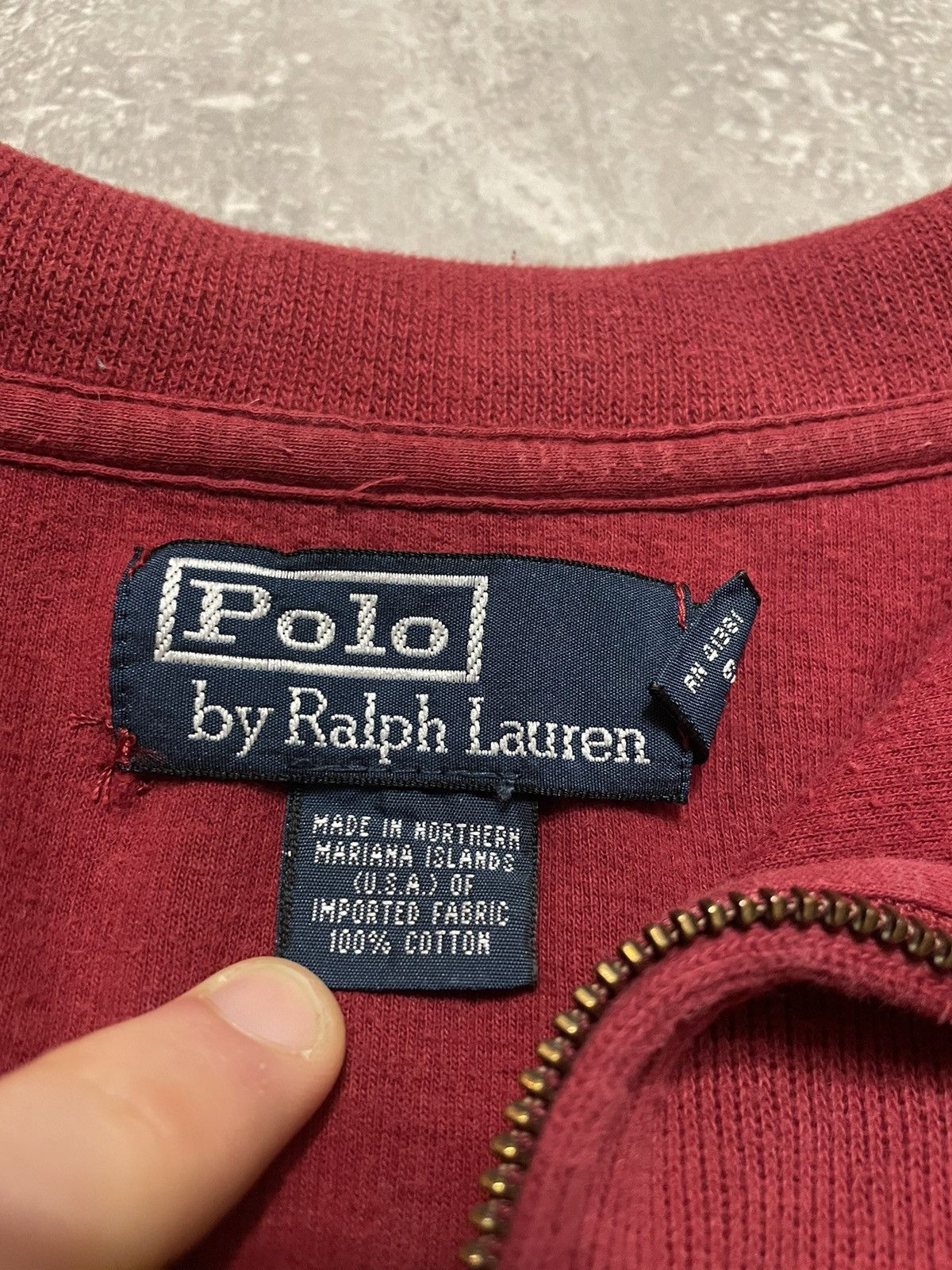 Polo Ralph Lauren Vintage Polo Ralph Lauren 1/4 Zip Sweatshirt Size US L / EU 52-54 / 3 - 11 Thumbnail
