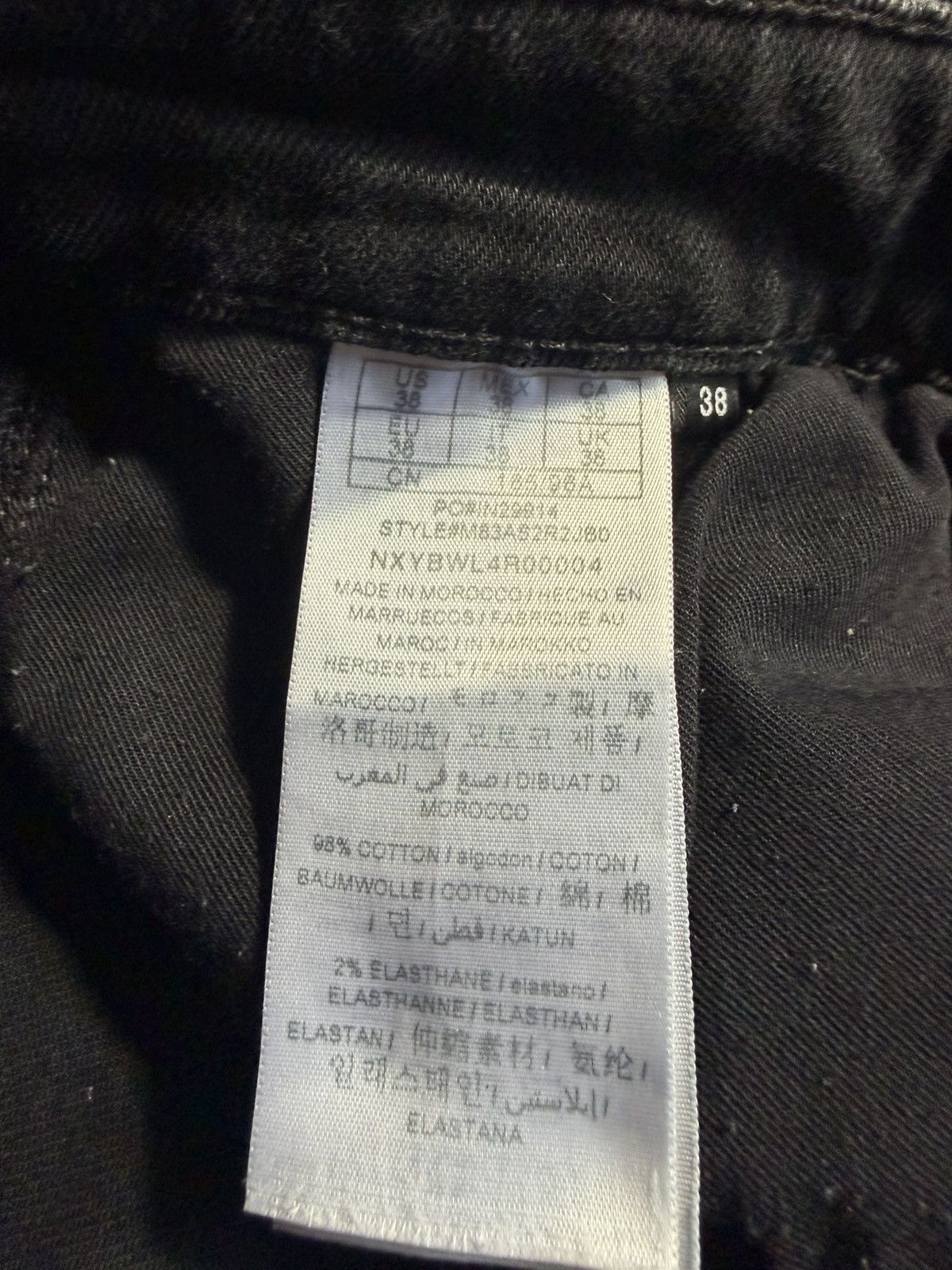 Guess Guess Los Angeles Slim Tapered Jeans Size US 38 / EU 54 - 6 Thumbnail