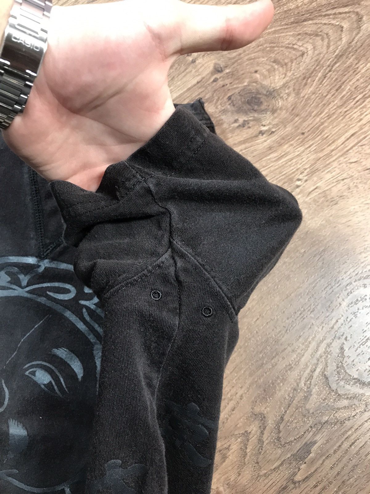 Evisu × Vintage Vintage Evisu T Shirt Black Graphic Print Size M / US 6-8 / IT 42-44 - 10 Thumbnail