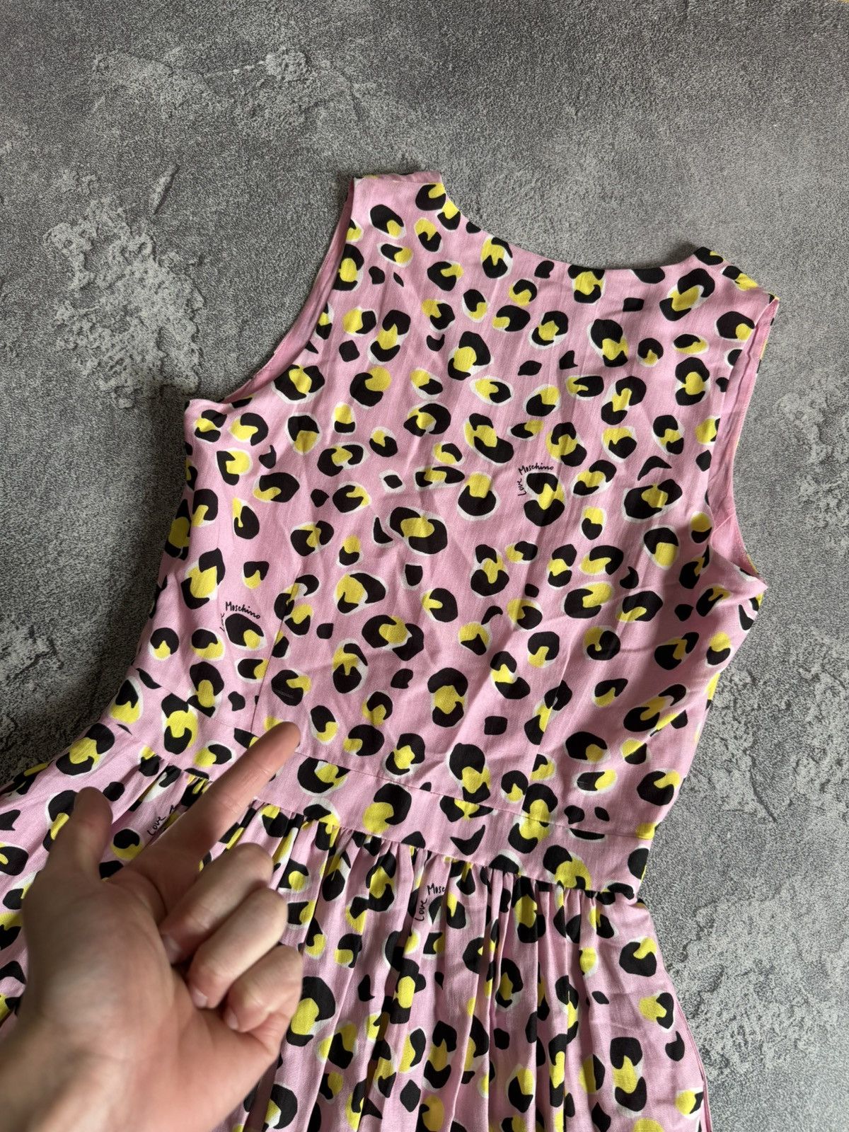 Designer × Love Moschino × Moschino Love Moschino M sleeves long maxi midi dress cheetah 🐆 print Size XS / US 0-2 / IT 36-38 - 18 Thumbnail