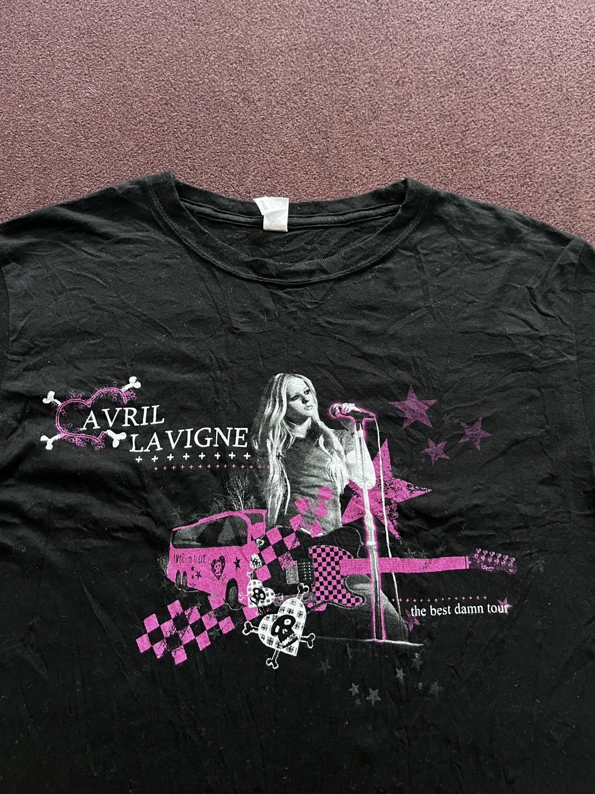 Band Tees Avril Lavigne 2008 The best Damn Tour Size US S / EU 44-46 / 1 - 3 Thumbnail