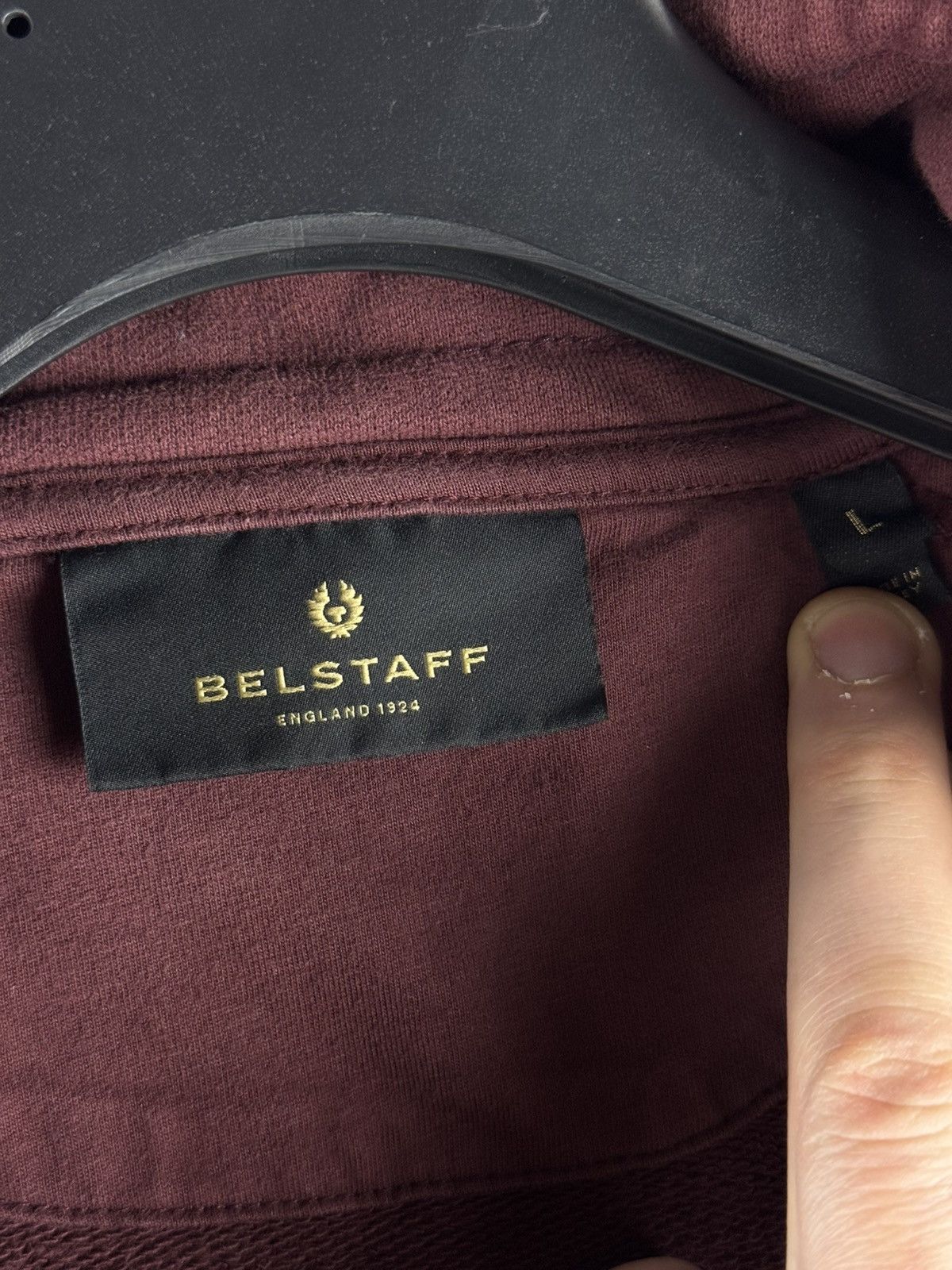 Belstaff Belstaff 1/4 Zip Women’s Sweatshirt Size L / US 10 / IT 46 - 5 Thumbnail