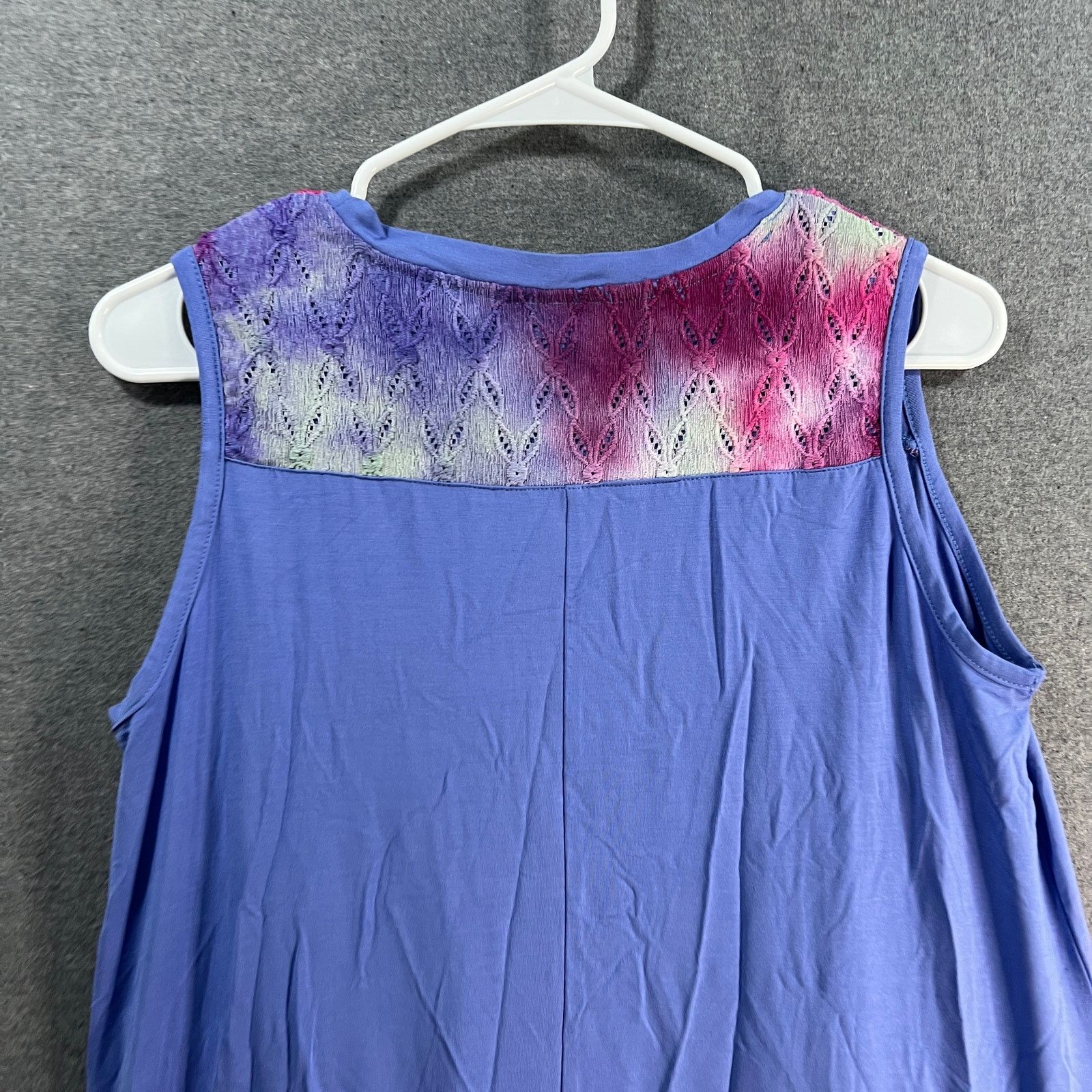 Other LOGO by Lori Goldstein Dress with Tie-Dye Hem Gemstone Size S / US 4 / IT 40 - 11 Thumbnail