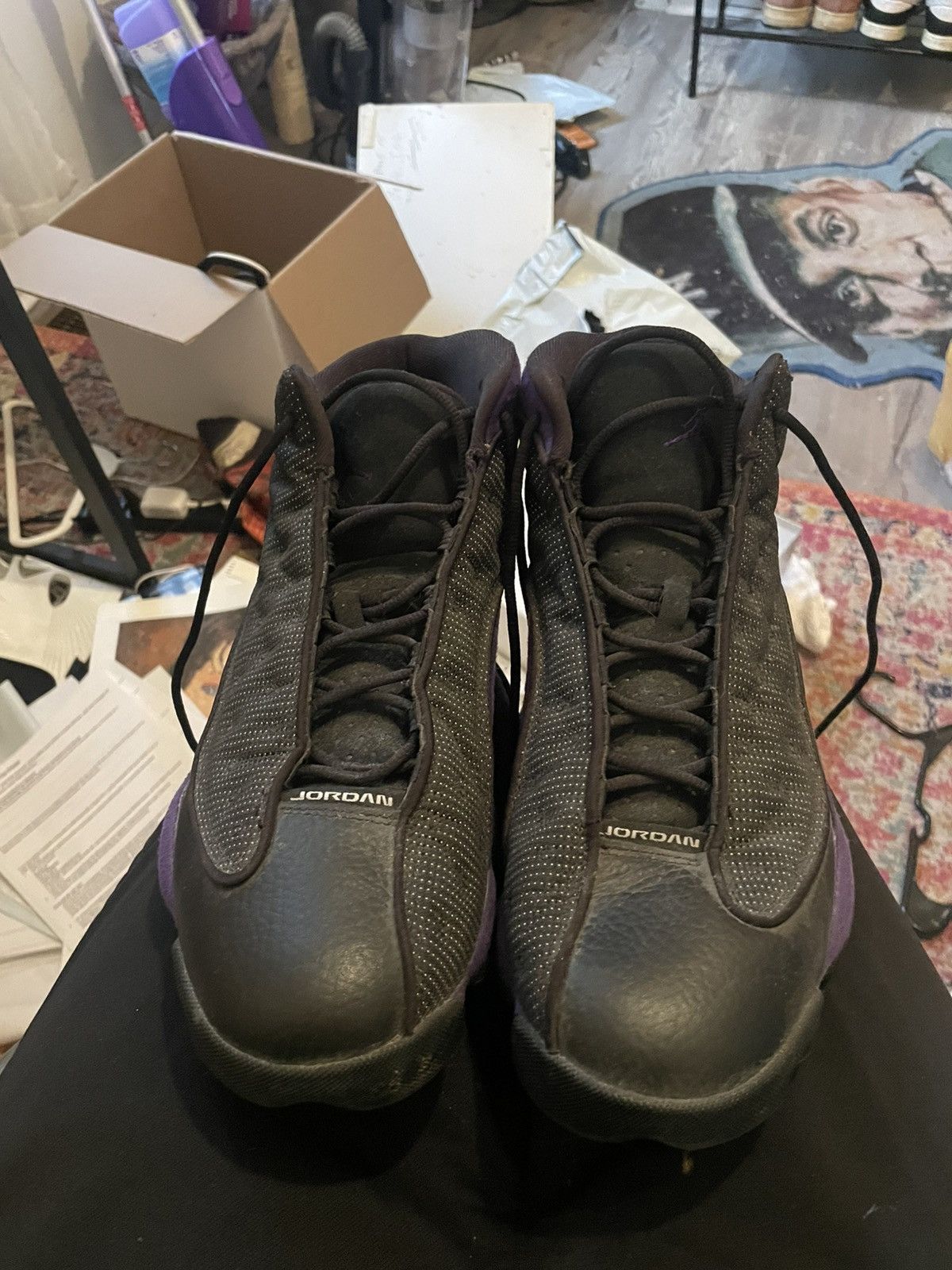Jordan Brand Jordan 13 Court Purple Size US 12 / EU 45 - 7 Thumbnail