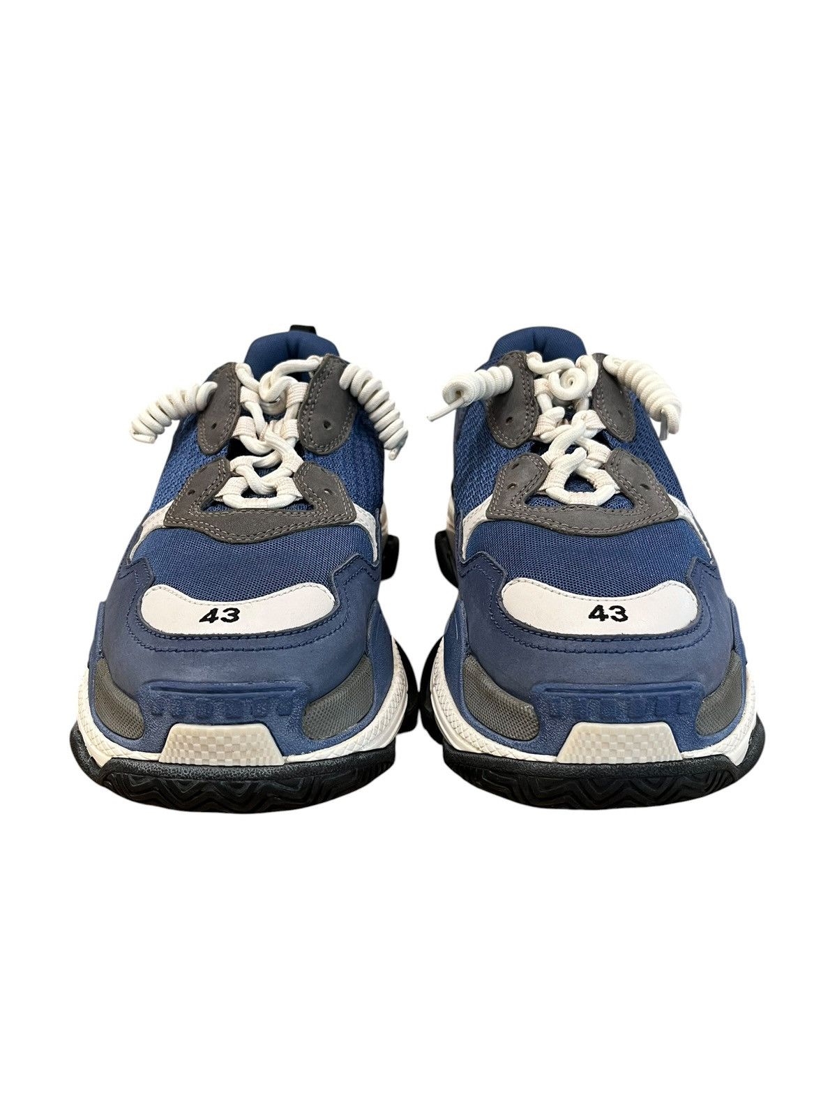 Balenciaga Balenciaga Triple S Cool Blue Grey Size US 10 / EU 43 - 5 Thumbnail