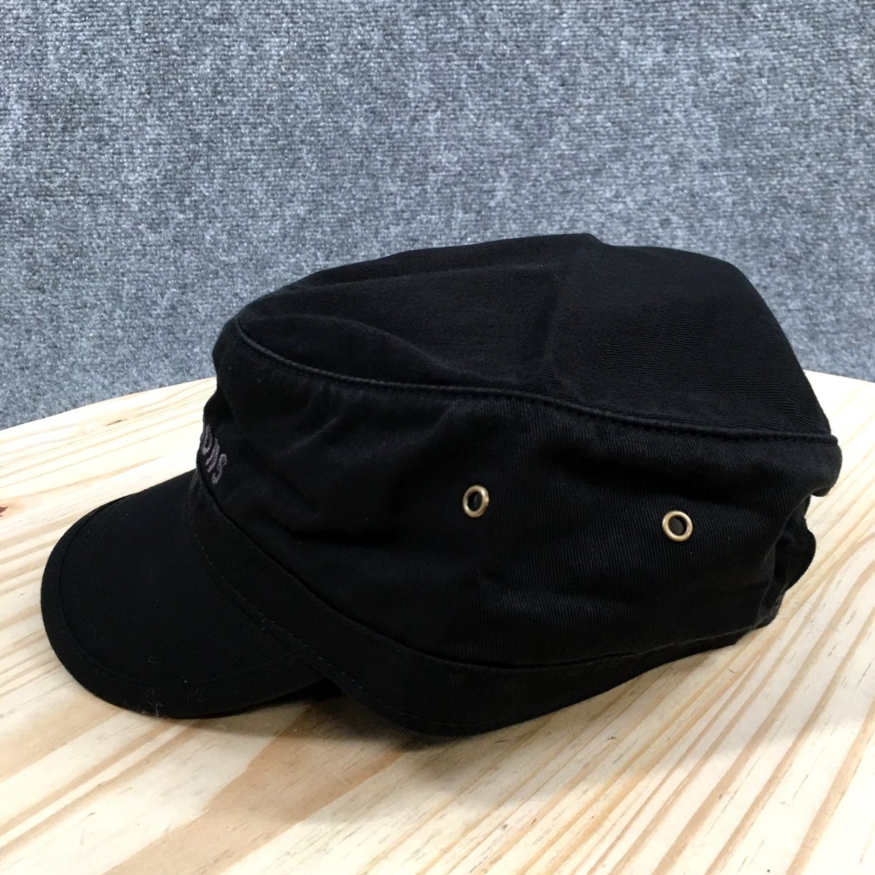 Vintage Econscious Army Cap Unisex Black One Size Embroidered Curved Brim City Visions Men Size ONE SIZE - 5 Thumbnail