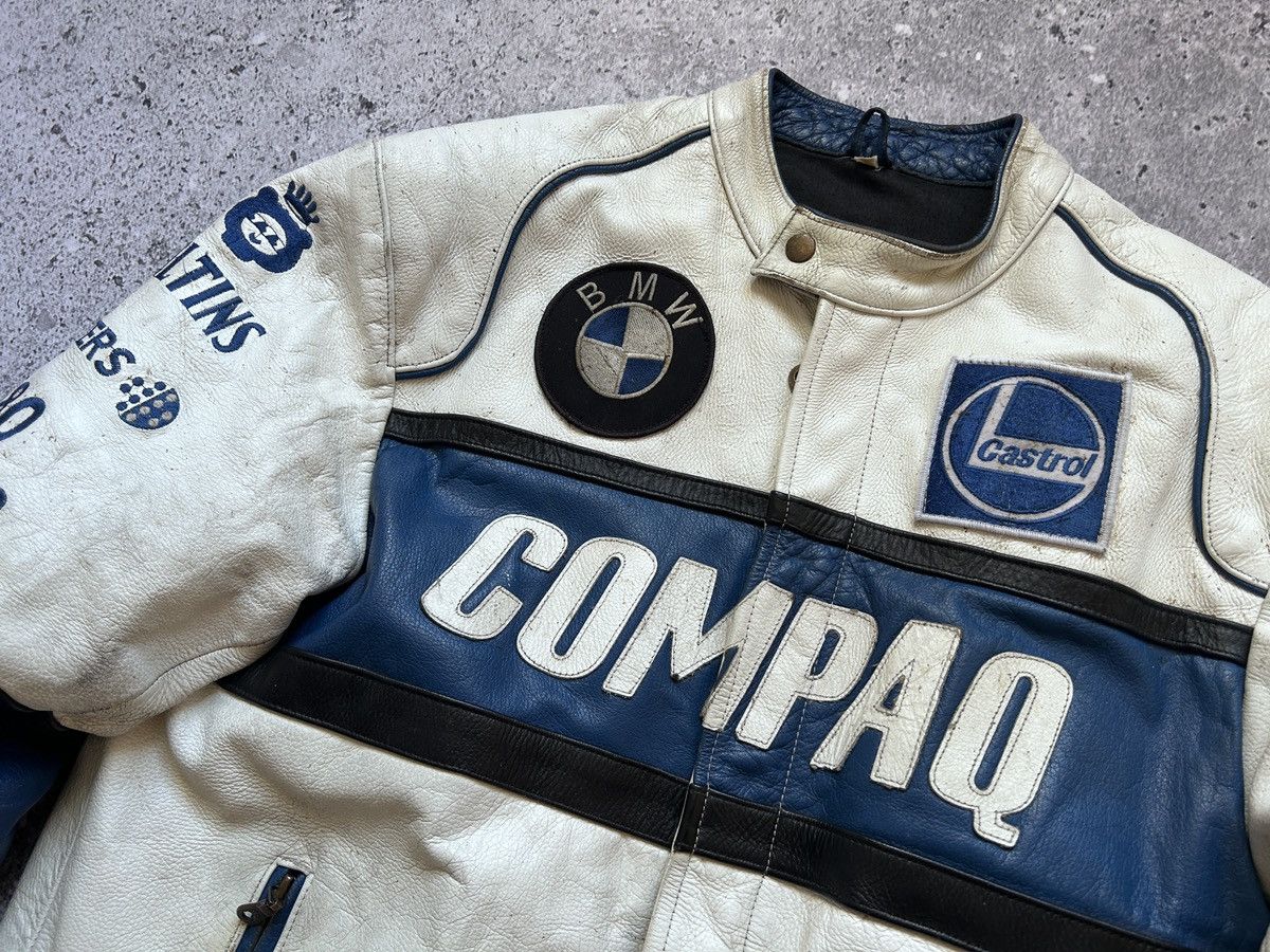 BMW × NASCAR BMW Compaq leather jacket 90s Size US M / EU 48-50 / 2 - 15 Thumbnail