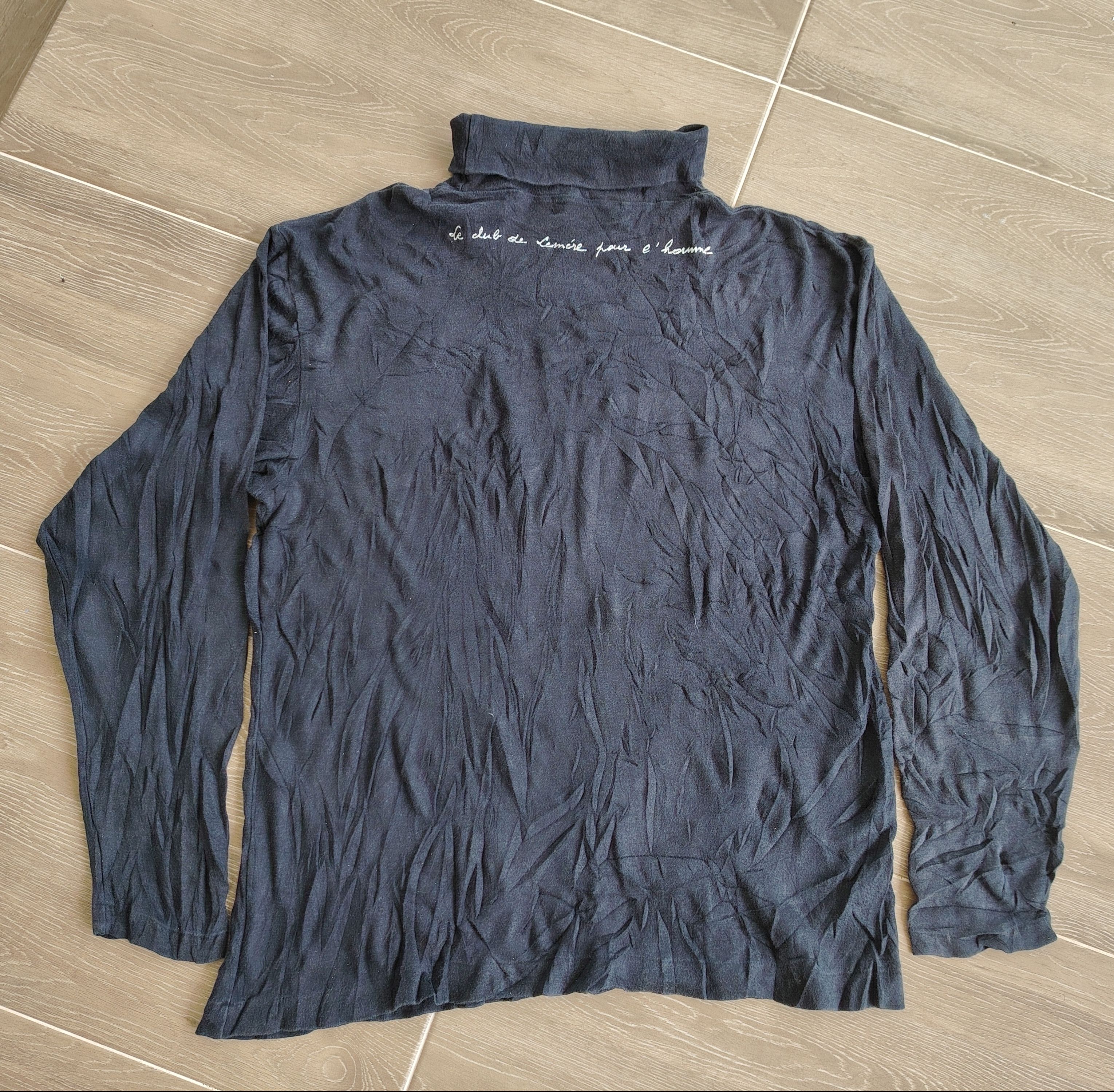 Japanese Brand × Lemaire × Vintage Vintage Lemaire Homme Maille Long Sleeve T Shirt Size M / US 6-8 / IT 42-44 - 2 Thumbnail