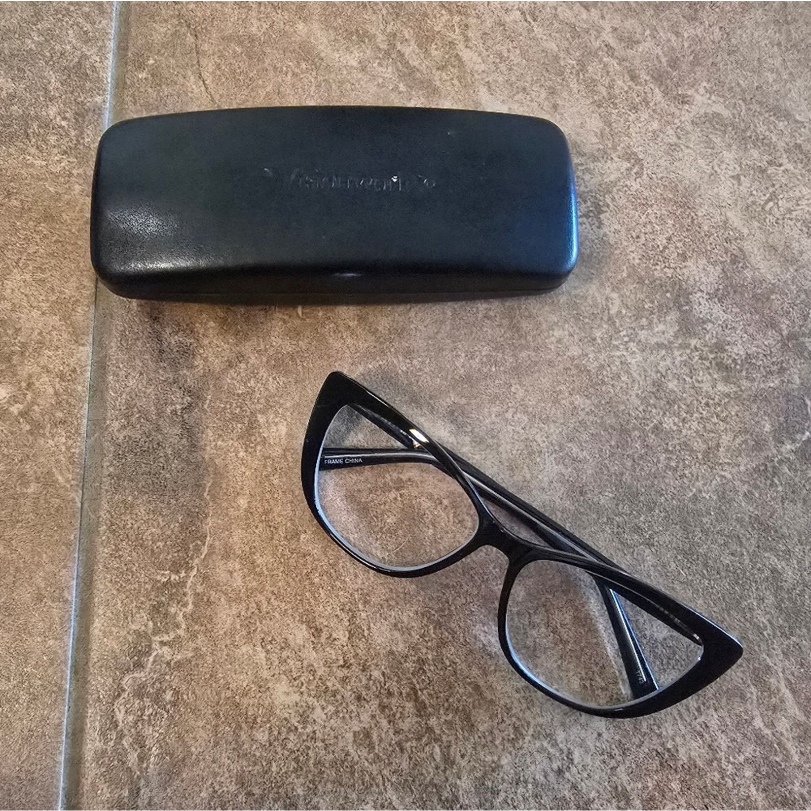 Other Black | VISIONWORKS | Cat Eye Glasses w/Case Size ONE SIZE - 1 Thumbnail