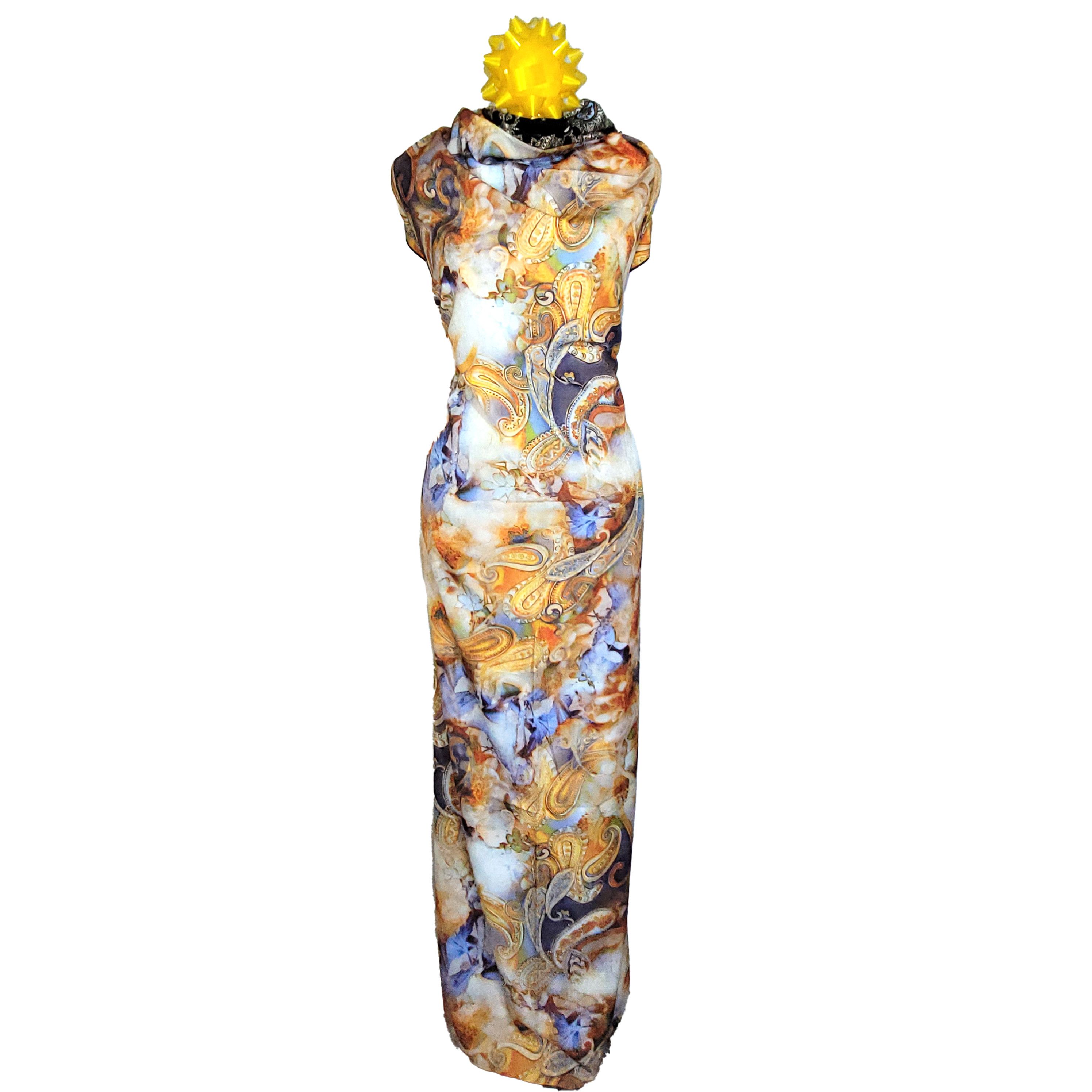 Other NWT Double-Sided Silk Scarf 27"x70" Long Rectangle Wrap 3329 Size ONE SIZE - 6 Thumbnail
