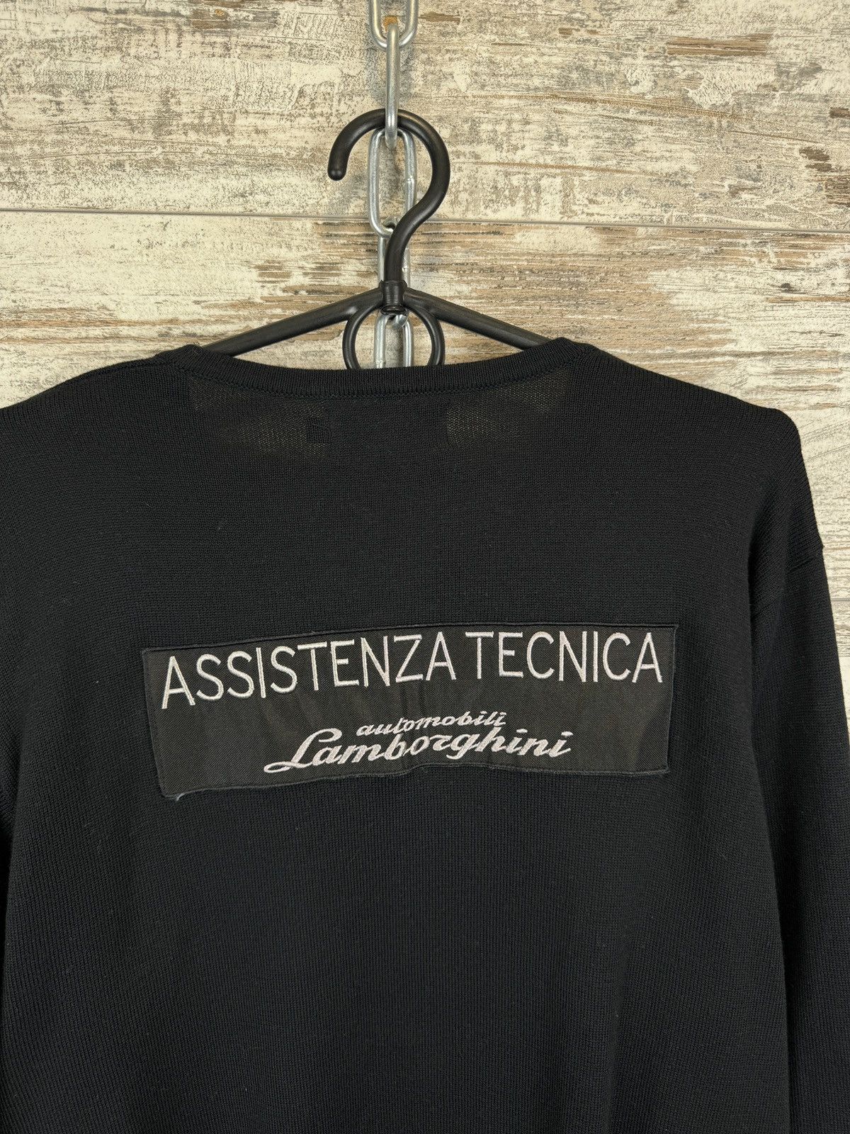Lamborghini Mens Vintage Automobile Lamborghini Sweater Knitwear racing Size US M / EU 48-50 / 2 - 10 Thumbnail