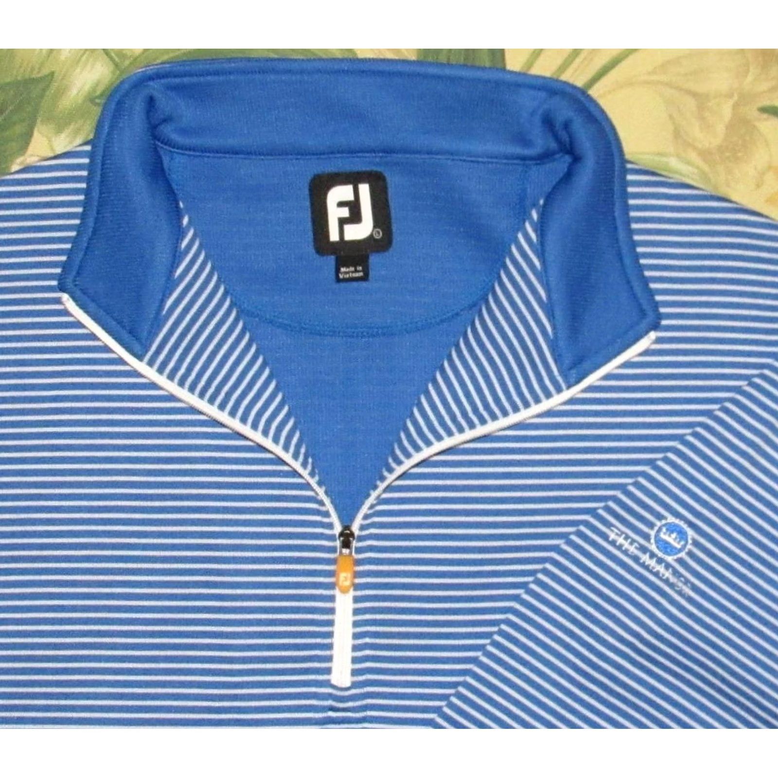 Footjoy FOOTJOY The Manor Golf Club 1/4 Zip Performance Sweater Large Size US L / EU 52-54 / 3 - 2 Thumbnail