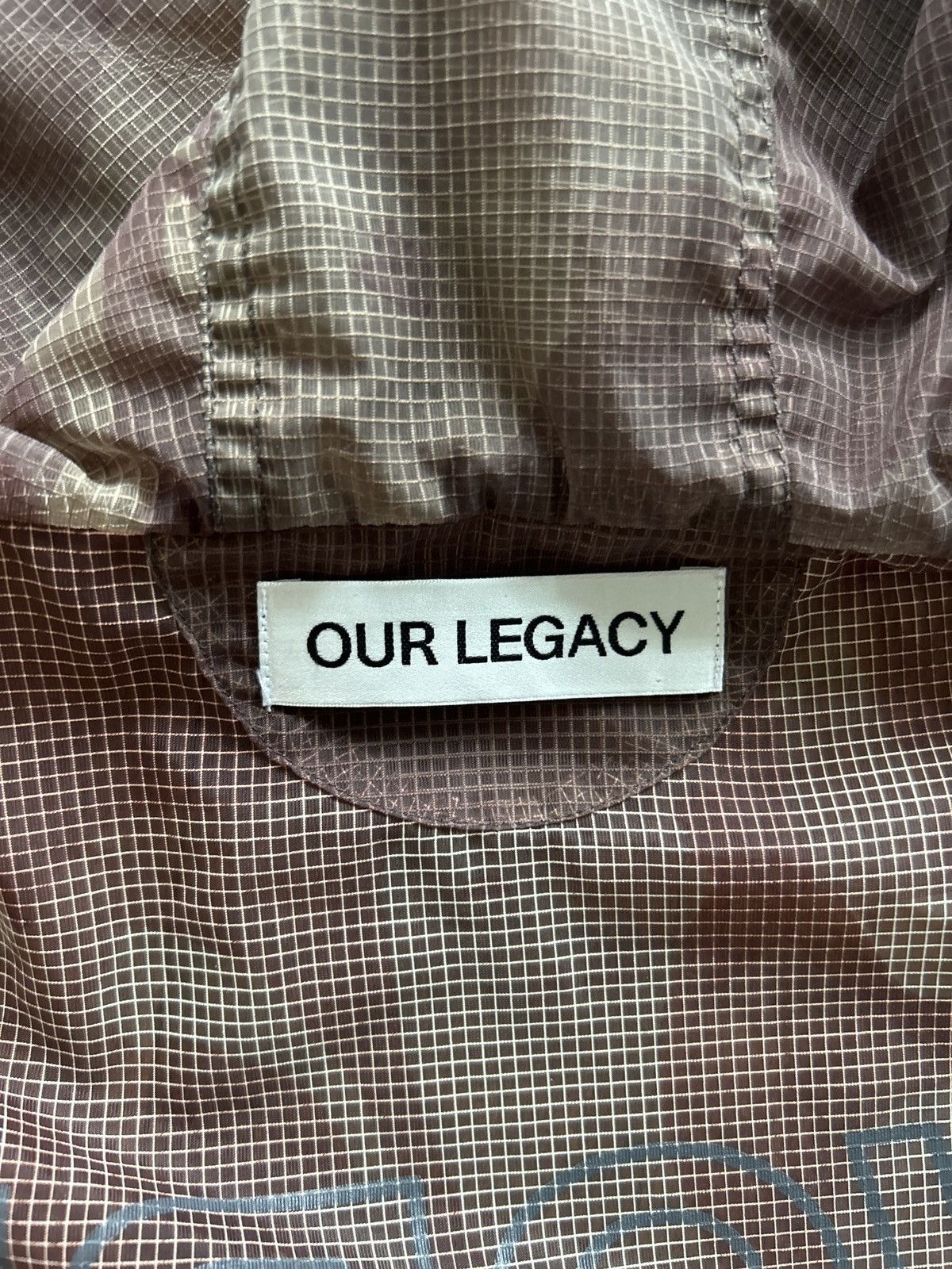 Our Legacy Work Shop Translucent Camouflage Ripstop Running Jacket Size US L / EU 52-54 / 3 - 6 Thumbnail