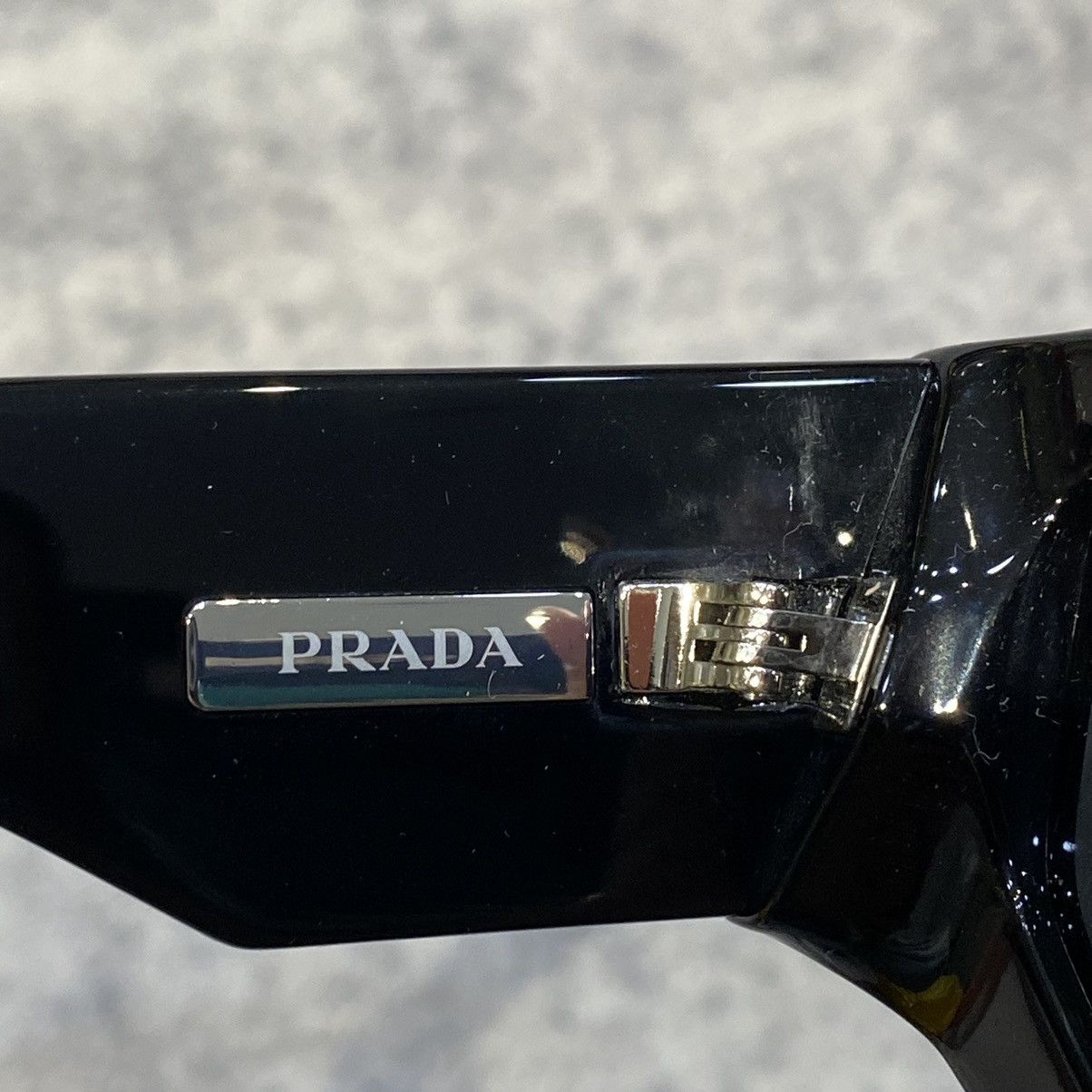 Prada PRADA 0PR 09ZS 1AB5S0 BLACK DARK GREY Size ONE SIZE - 7 Thumbnail