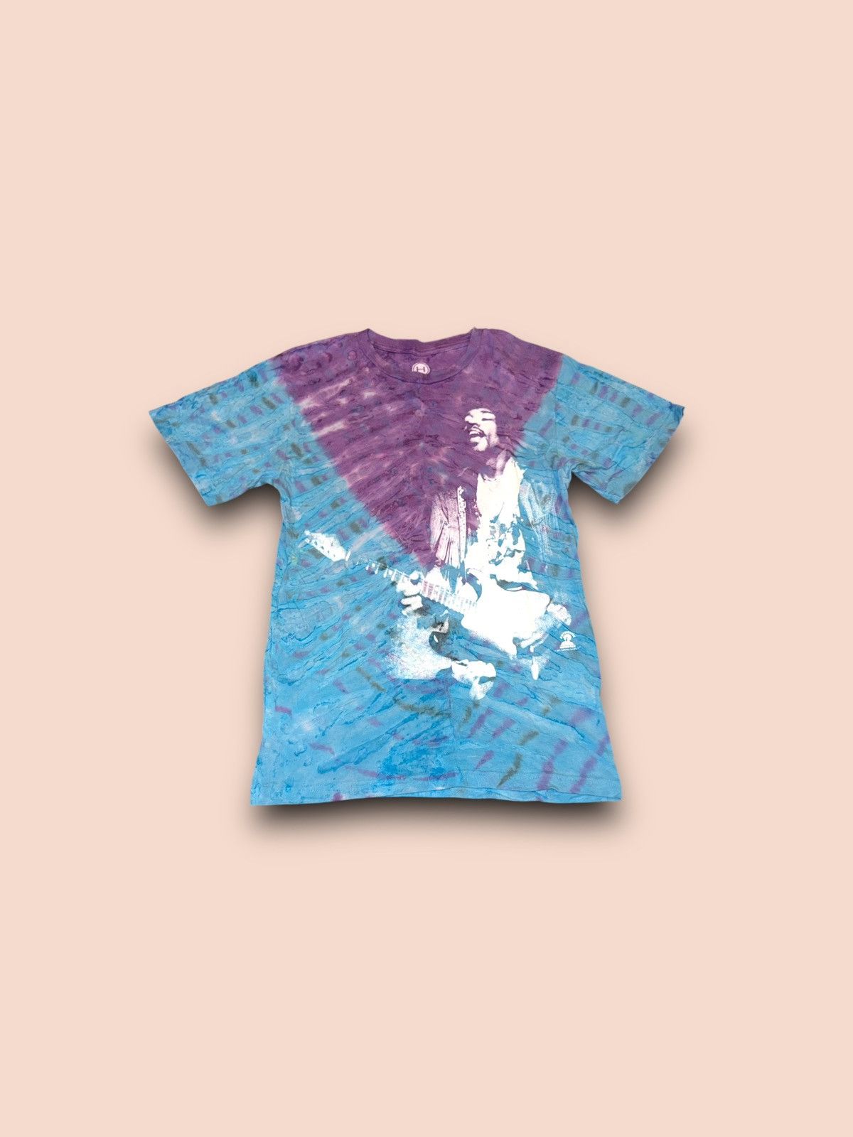 Jimi Hendrix Jimi Hendrix hybrid threads tie dye band tee shirt purple Size US S / EU 44-46 / 1 - 1 Thumbnail