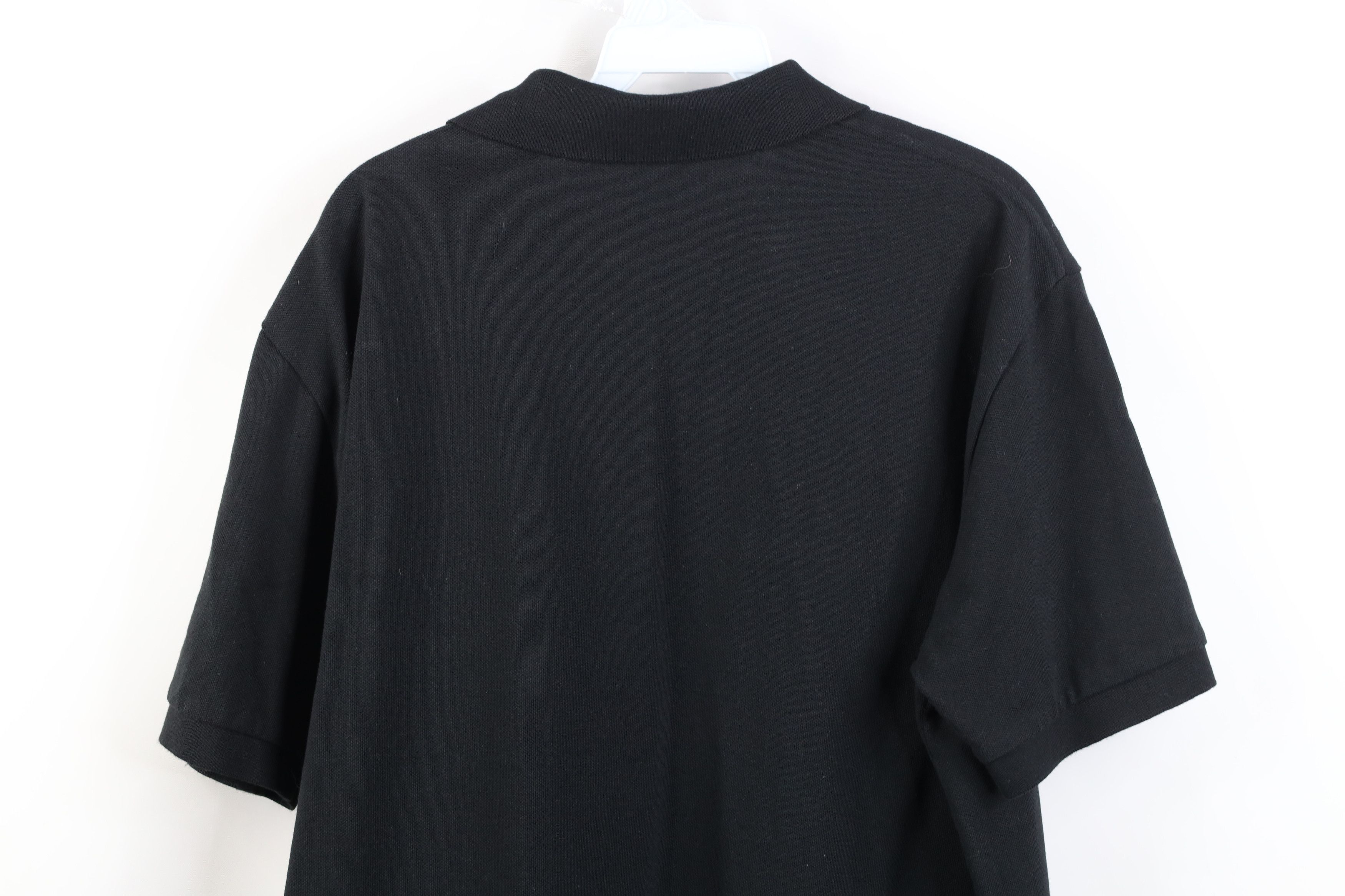 Ralph Lauren Vintage 90s Ralph Lauren Cotton Knit Golf Polo Shirt Black Size US L / EU 52-54 / 3 - 13 Thumbnail