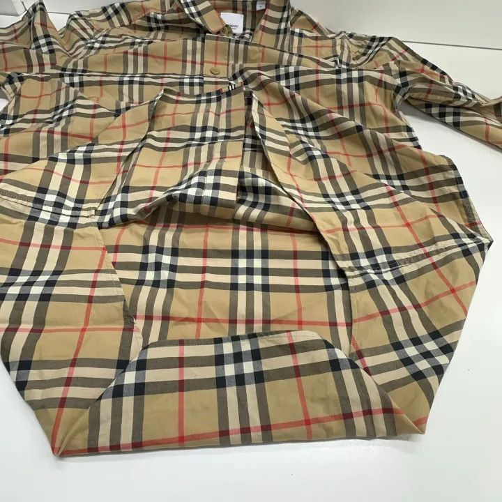 Other Burberry Burberry Vintage Check Cuffed Cotton Shirt-2507 Size US M / EU 48-50 / 2 - 7 Thumbnail