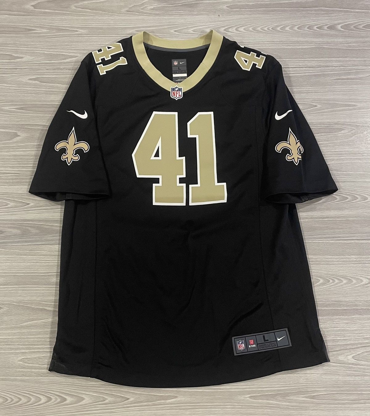 Nike Nike Saints Alvin Kamara #41 NFL Jersey Gold Mens Size Large Size US L / EU 52-54 / 3 - 5 Thumbnail