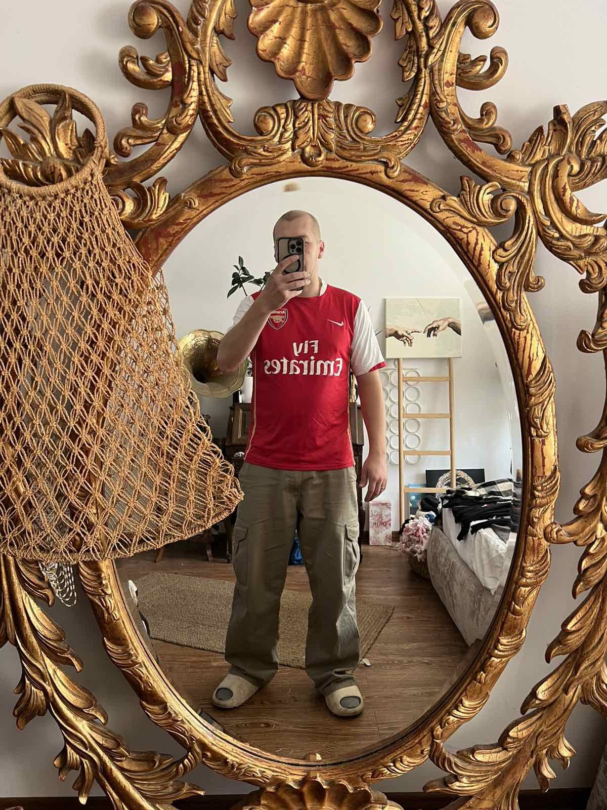 Nike × Vintage Arsenal Nike soccer jersey fly emirates blokecore Sz M Size US M / EU 48-50 / 2 - 3 Thumbnail