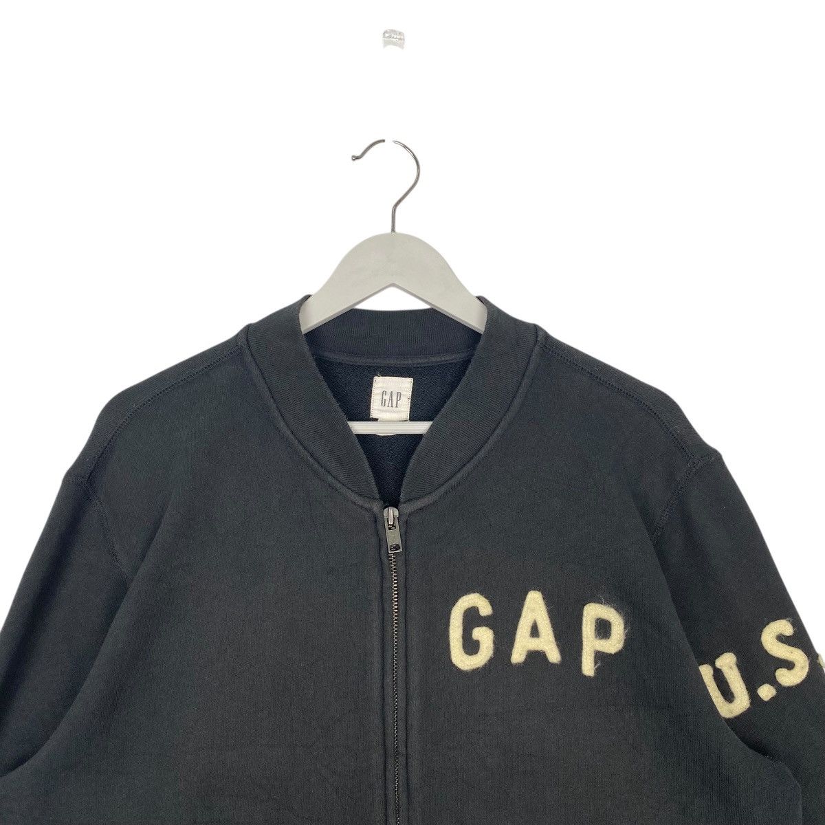 Other Vintage GAP Hoodie Full Zip Big Logo Embroidered Black Size US M / EU 48-50 / 2 - 4 Thumbnail