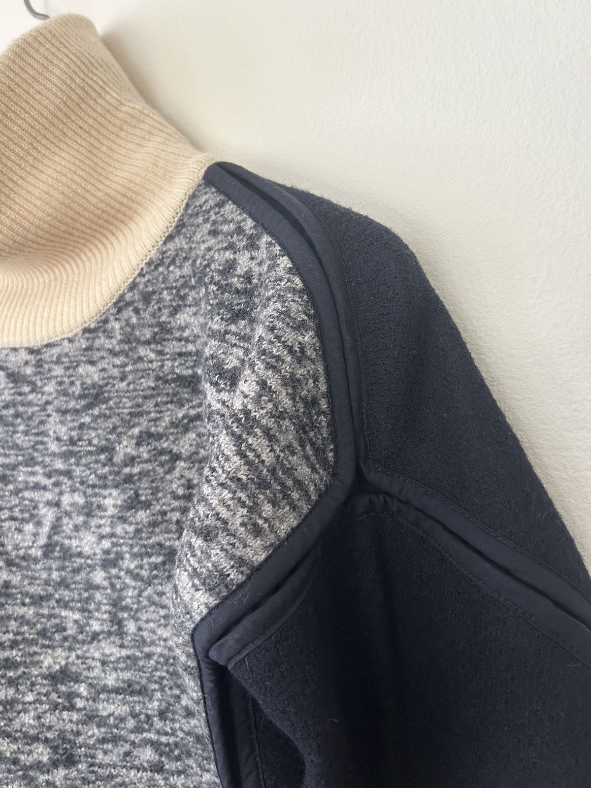 3.1 Phillip Lim 3.1 Phillip Lim Colorblock Pattern Turtleneck Pullover Size US XS / EU 42 / 0 - 3 Thumbnail