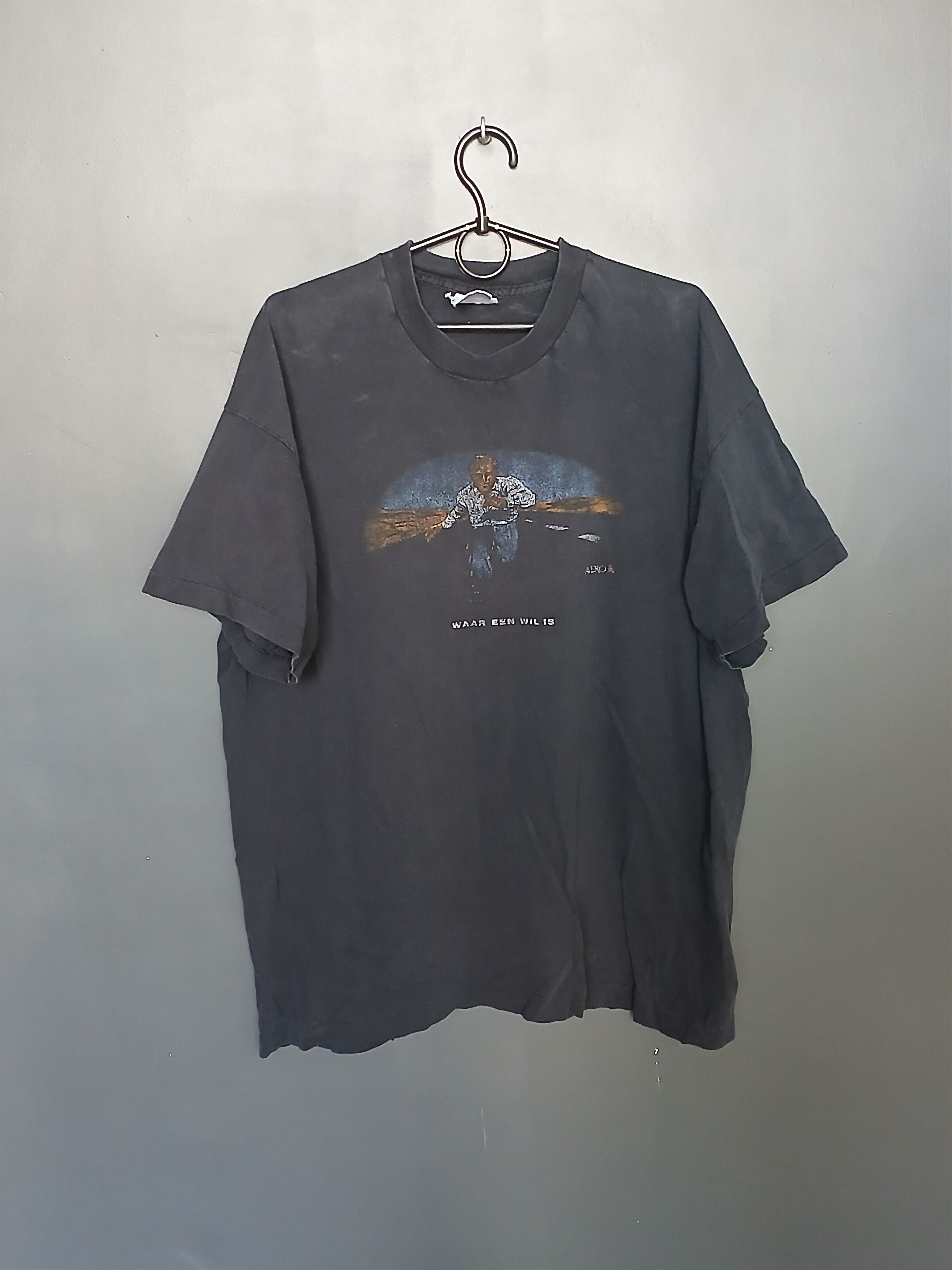 Vintage Vintage Where Is A Will There's A Way T-Shirt Size US XL / EU 56 / 4 - 1 Thumbnail