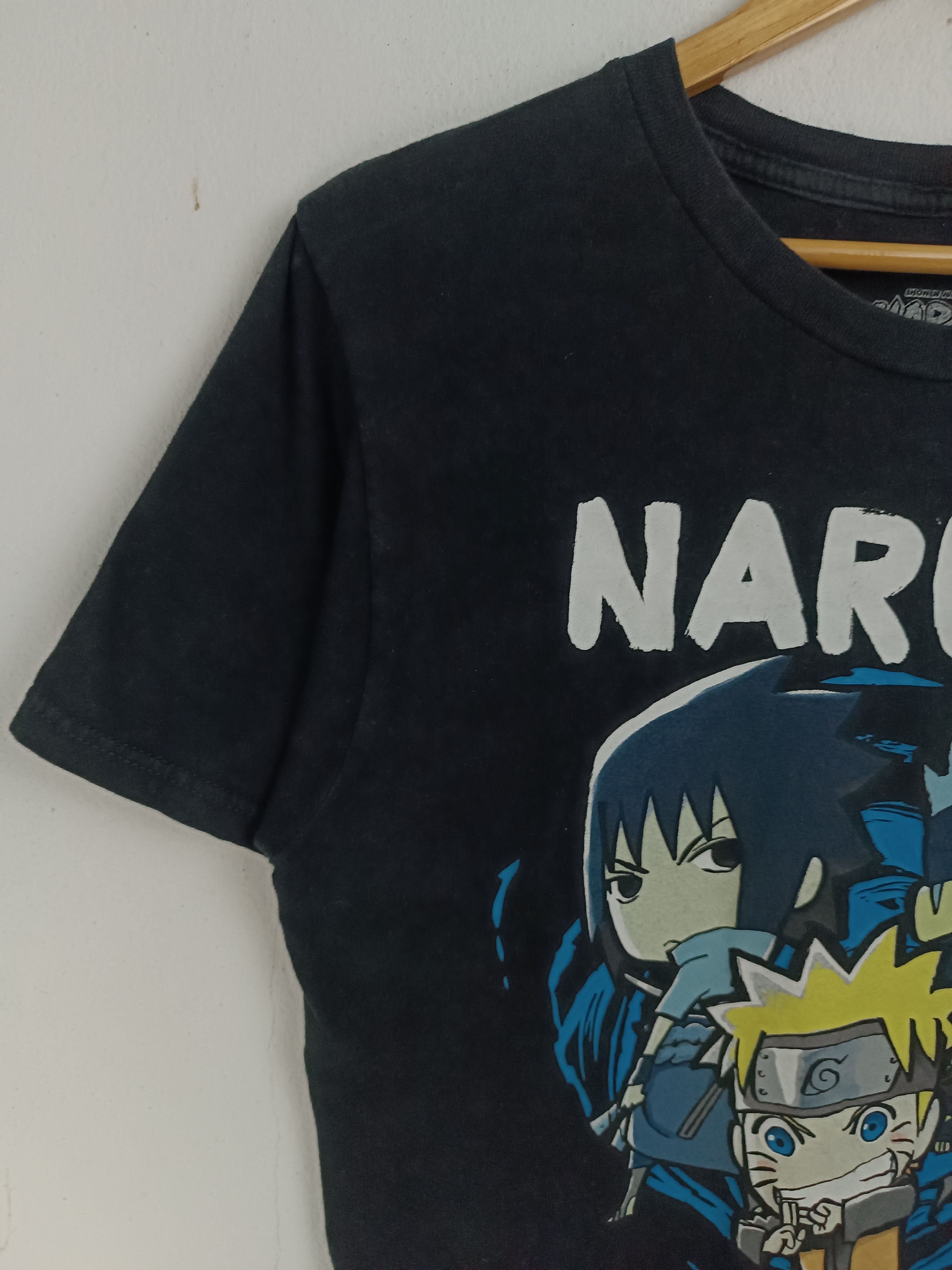 Anime VINTAGE NARUTO KAKASHI SASUKE LINEUP TEE bleach one piece Size US M / EU 48-50 / 2 - 5 Thumbnail