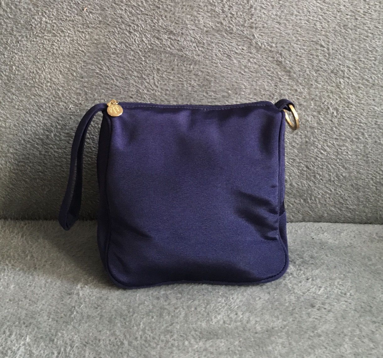 Dior Christian Dior Vintage Blue Cosmetic Travel Bag Pouch Size ONE SIZE - 2 Thumbnail