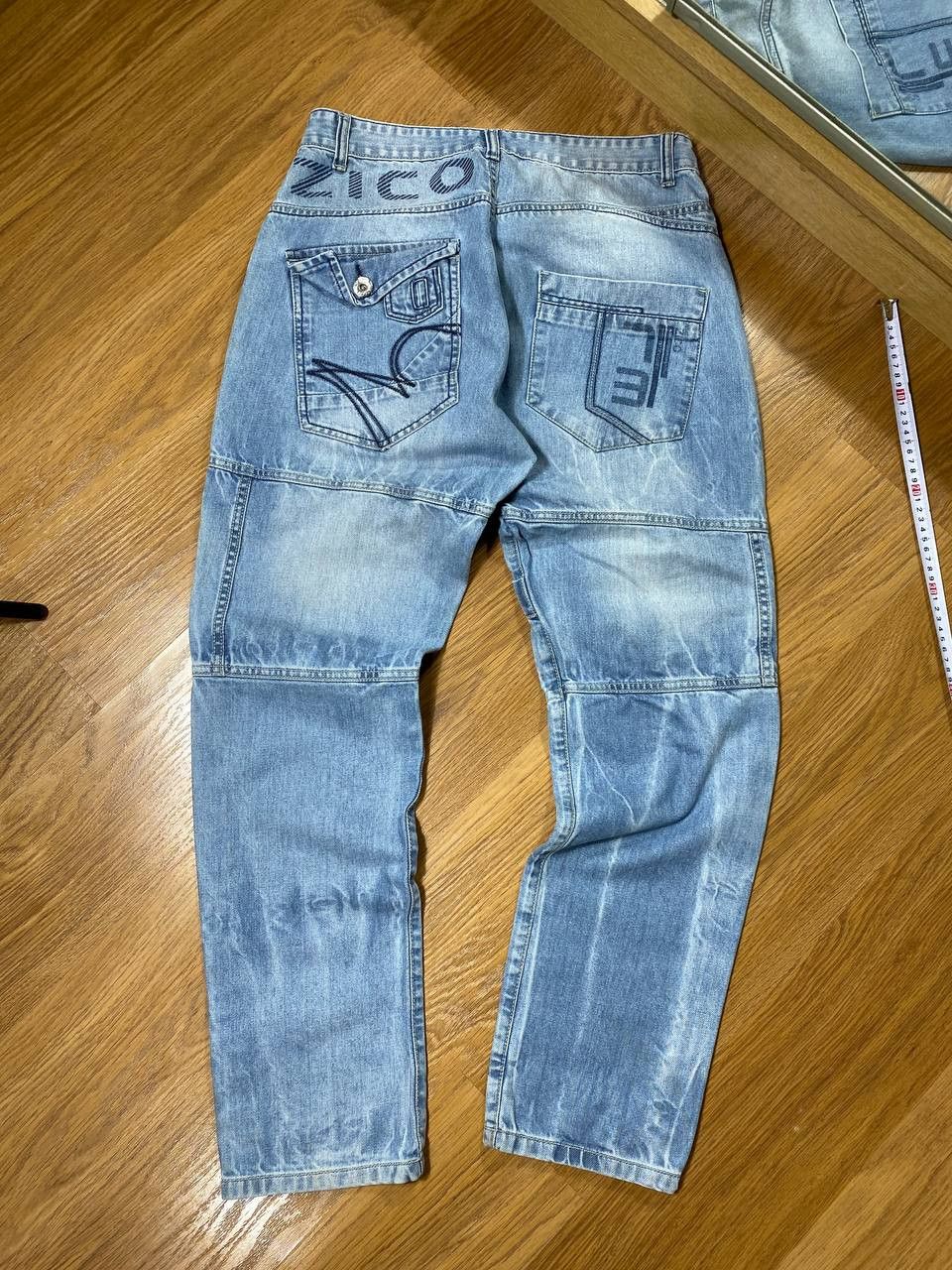 Japanese Brand Japanese Style Multipocket Bondage Distressed Washed Jeans Size US 34 / EU 50 - 2 Thumbnail