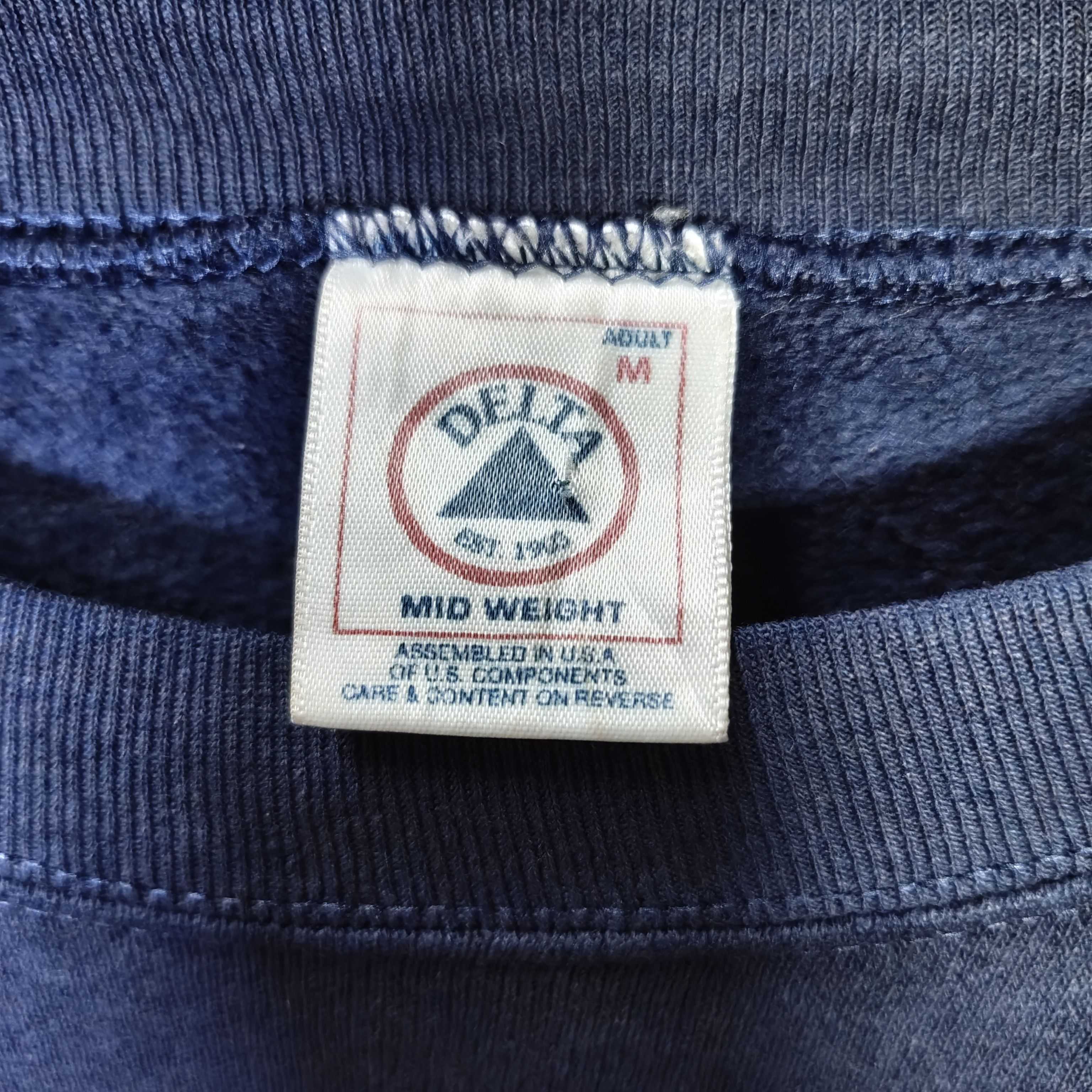 Vintage Vintage 90s DETROIT Sweatshirt Size US M / EU 48-50 / 2 - 4 Thumbnail